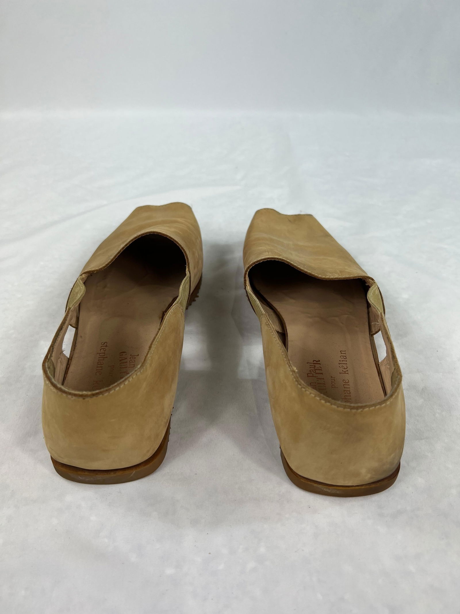 Vintage Jean Paul Gaultier Brown Suede Shoes, Size 11 - 5