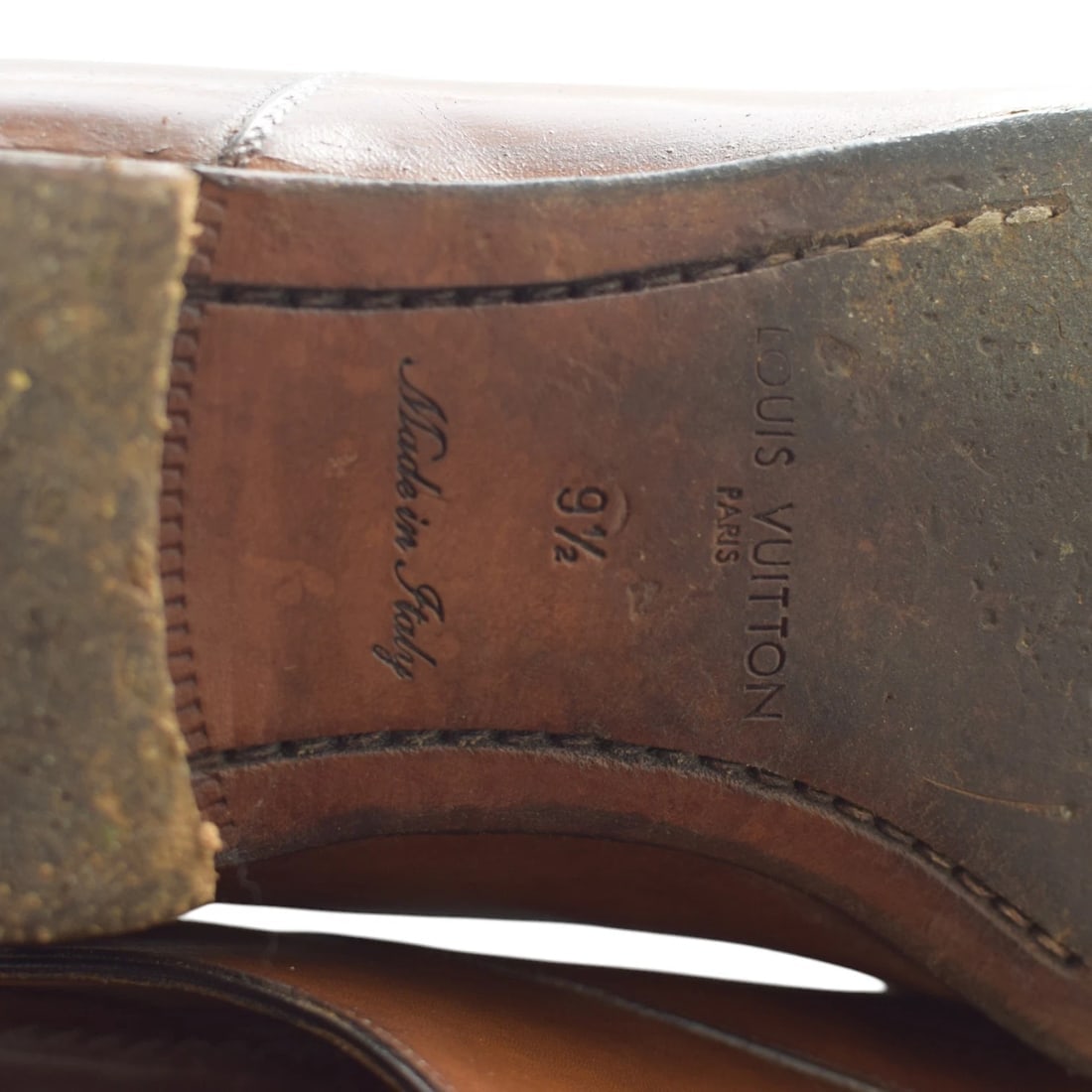 Louis Vuitton Brown Brogue Leather Lace Up Oxfords Size 9,5 UK / 10.5 US/ 43.5 - 12