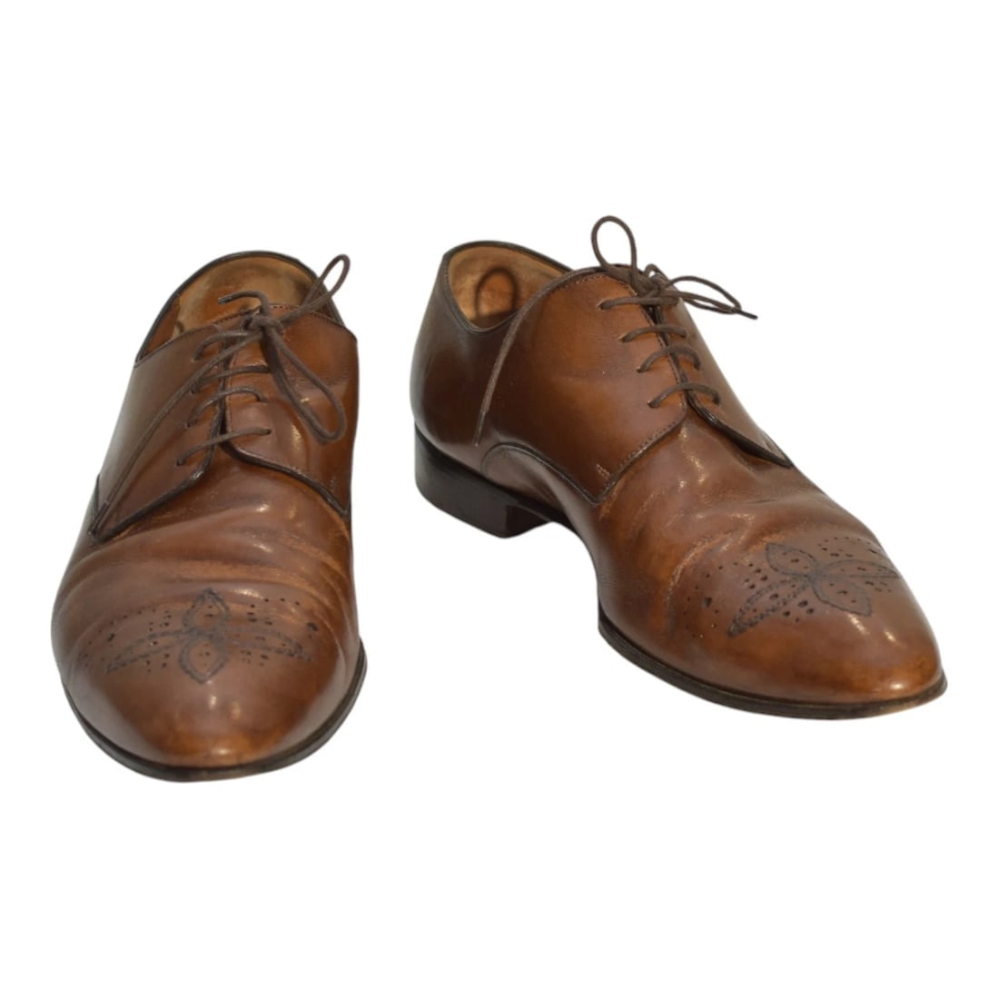 Louis Vuitton Brown Brogue Leather Lace Up Oxfords Size 9,5 UK / 10.5 US/ 43.5: Title:Louis Vuitton Brown Brogue Leather Lace Up Oxfords Size 9,5 UK / 10.5 US/ 43.5Description:Louis Vuitton Brown Brogue Leather Lace Up Oxfords Size 9,5 UK / 10.5 US/ 43.5 This version of the
