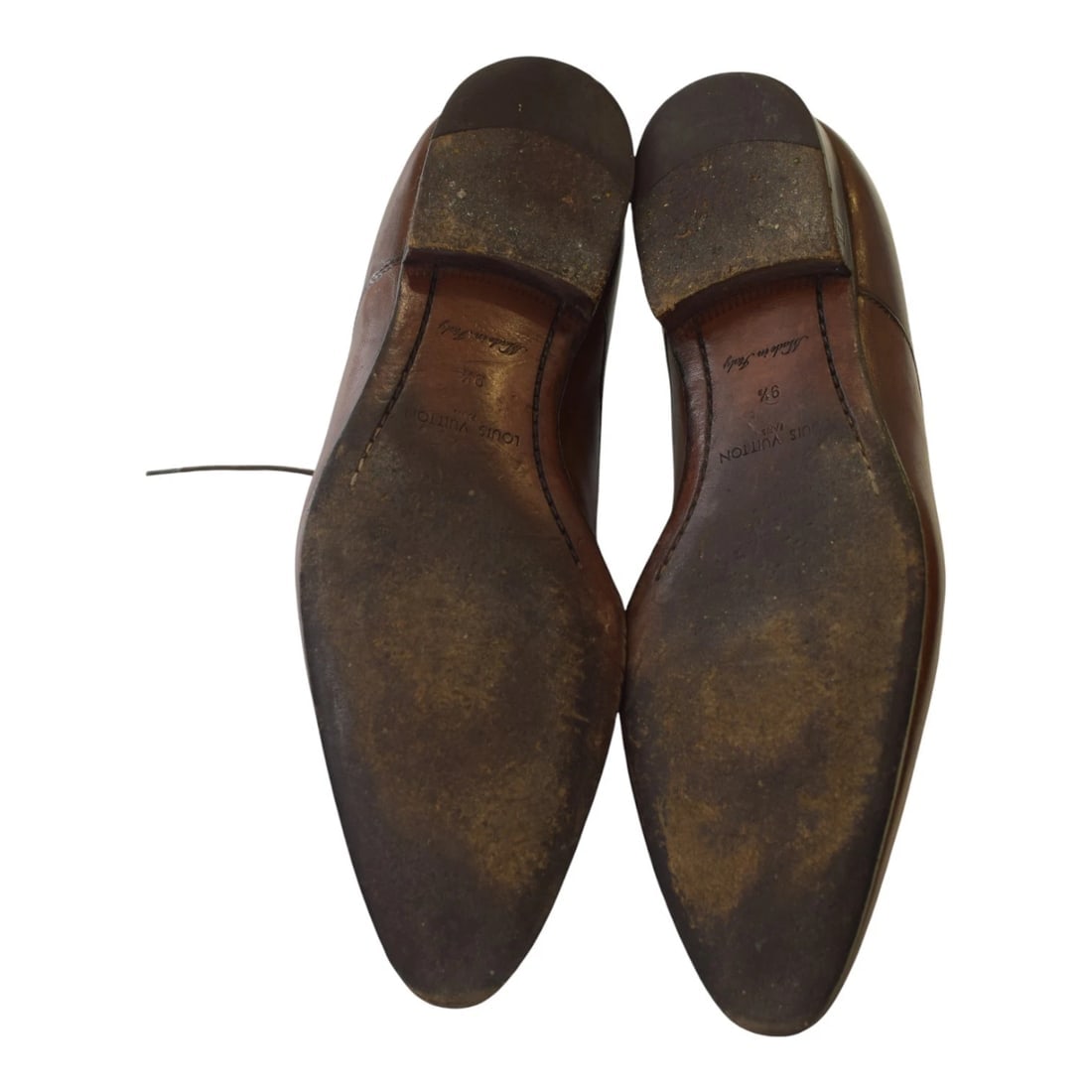 Louis Vuitton Brown Brogue Leather Lace Up Oxfords Size 9,5 UK / 10.5 US/ 43.5 - 5