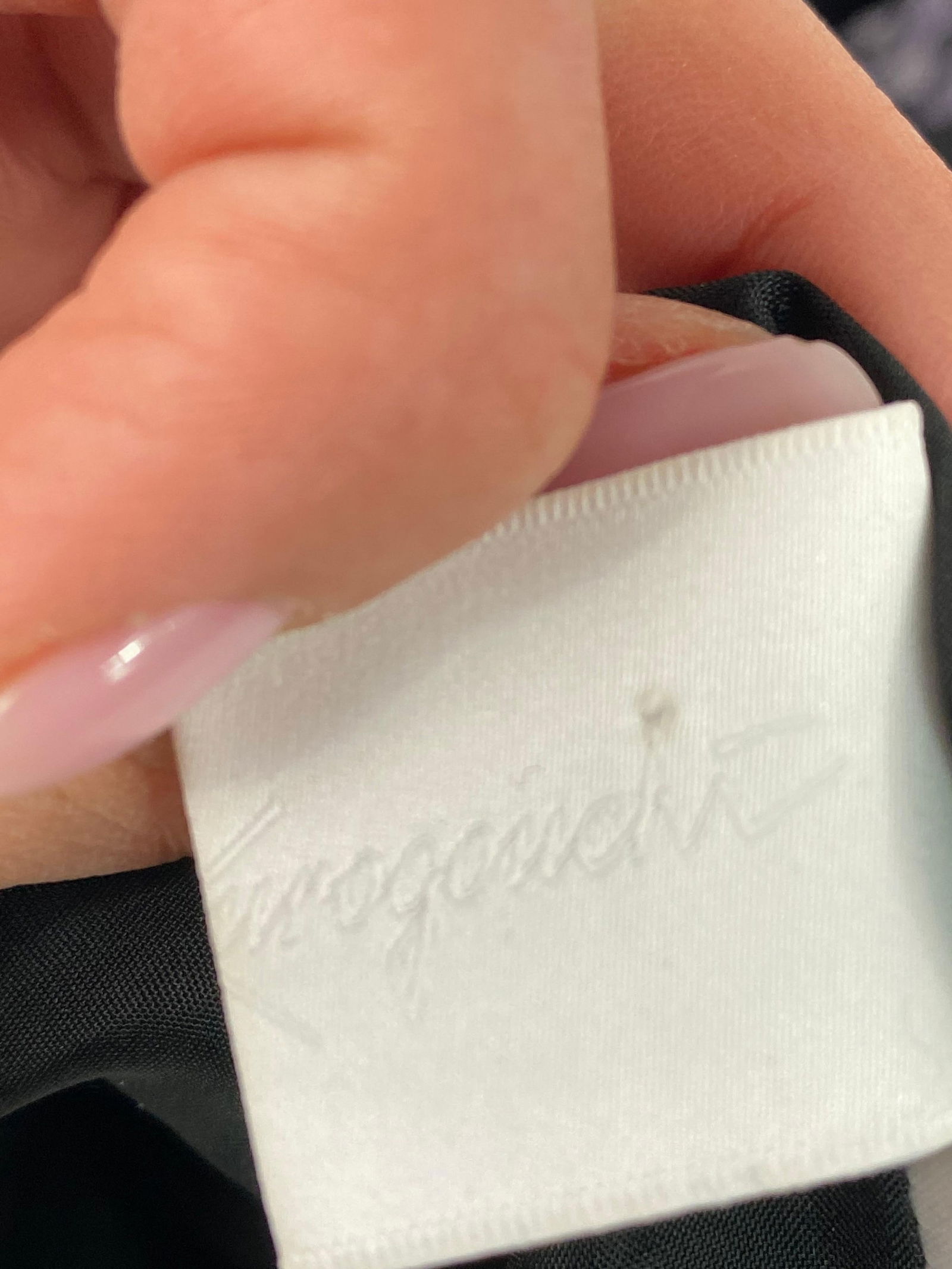 Vintage Black and Purple Floral Flare Pants, Size 2 - 17