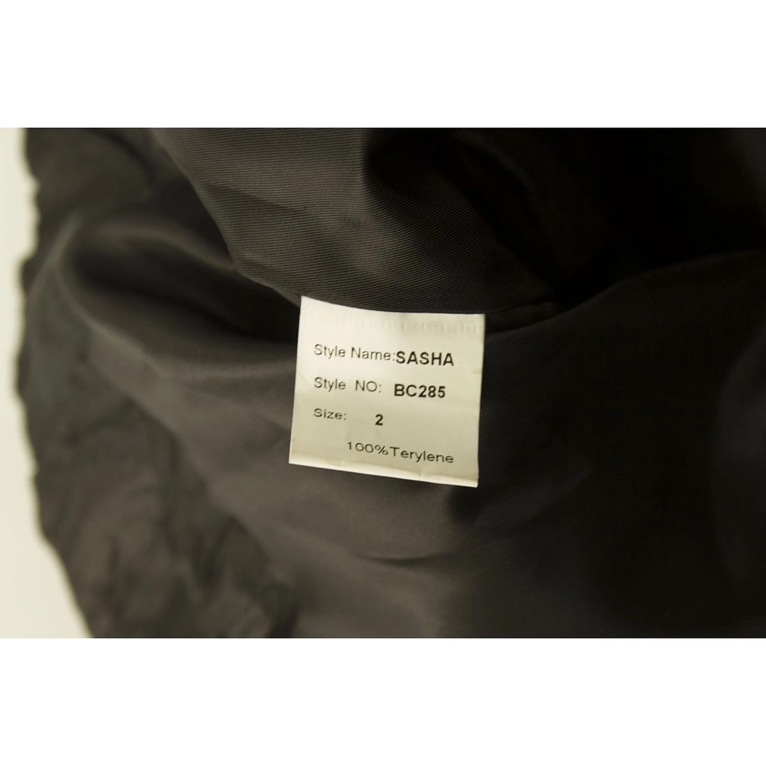 Unique Boutique Black Fuchsia Belt One Shoulder Draped Mini Dress size 2 - 4