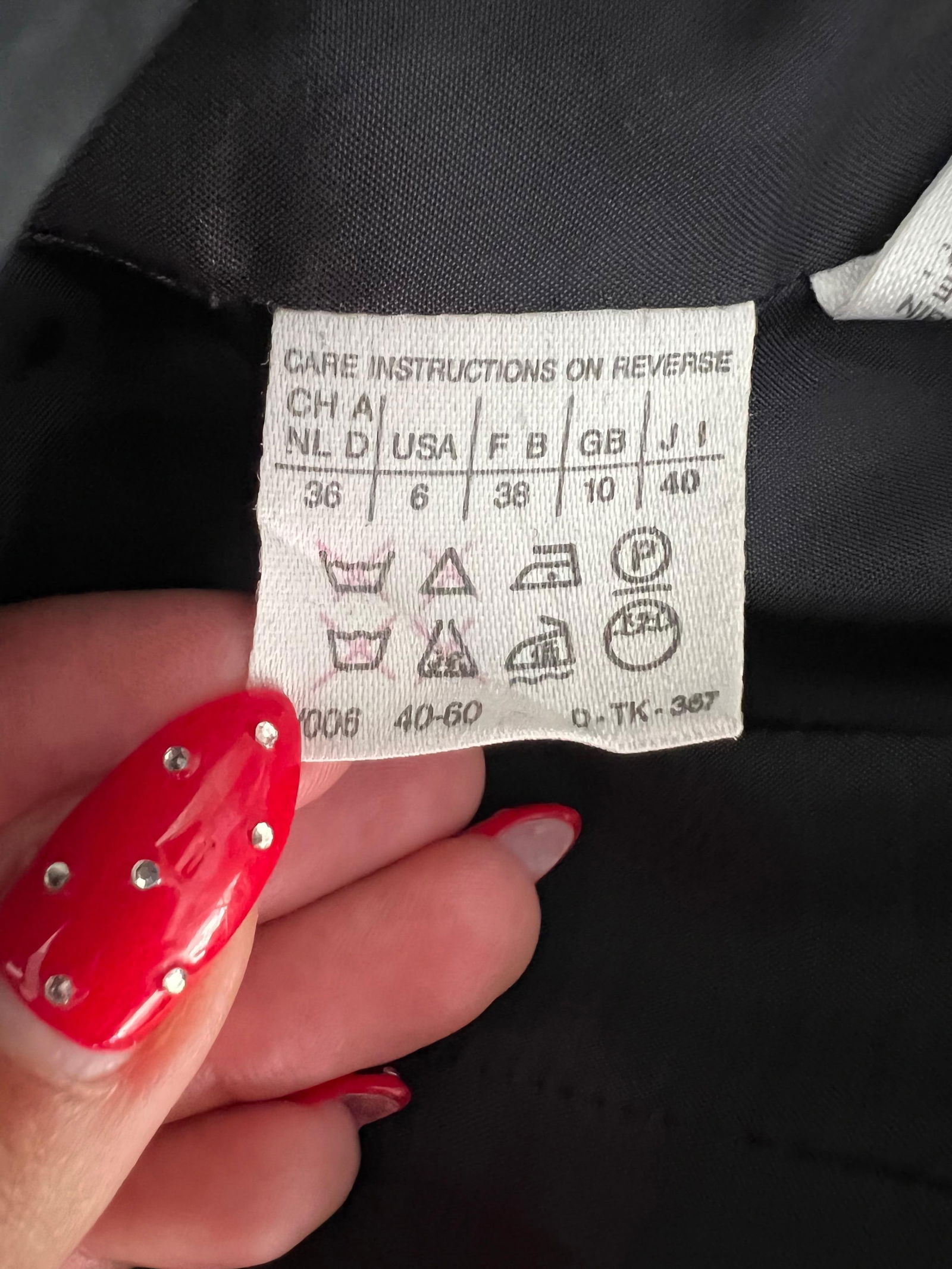 Max Mara Navy Wool Mini Dress, Size 6 - 13