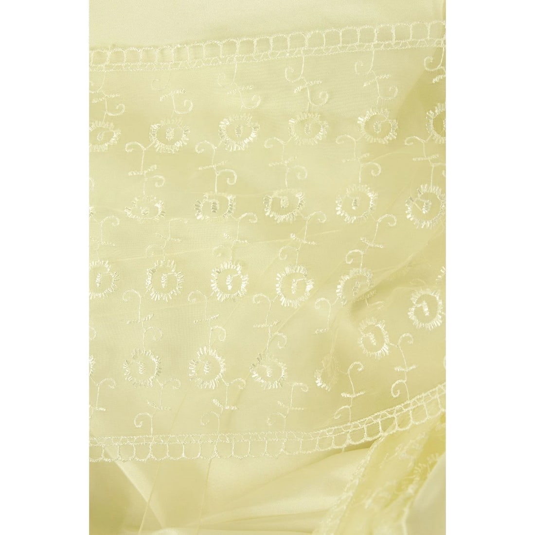 Pronovias Flower Girl Princess Gown Maxi Lace Satin Beaded Dress Girls Sz 10 - 6