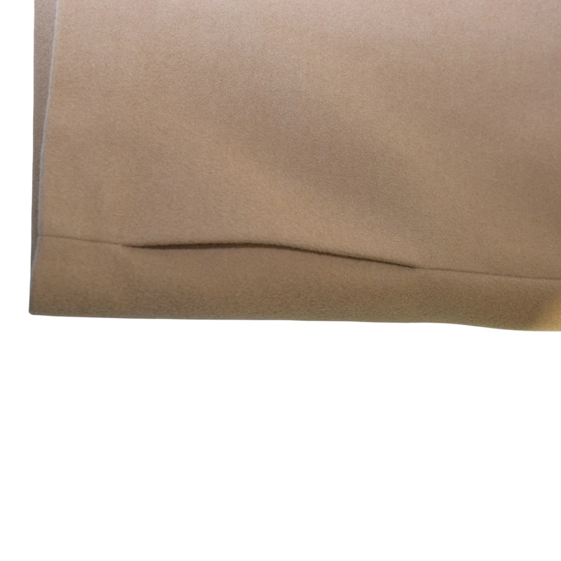 DSQUARED Camel Brown Wool Blend Colarless 3 button Jacket Short Coat size IT 44 - 6