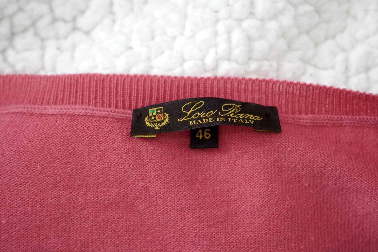 Loro Piana Cashmere Pink Blouse - 14