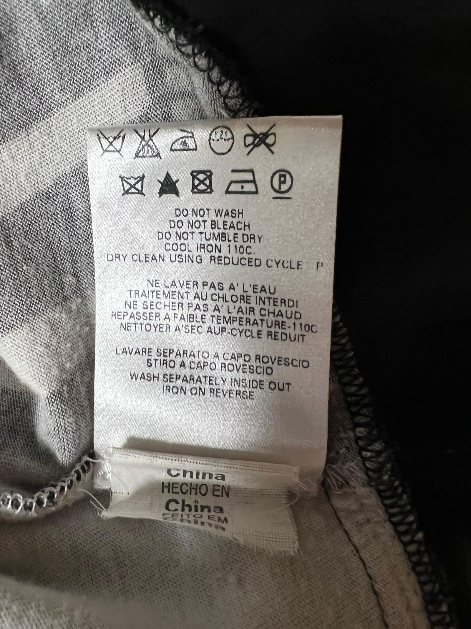 See by Chloe Black and White Silk Tunic Dres, Size 2 - 5