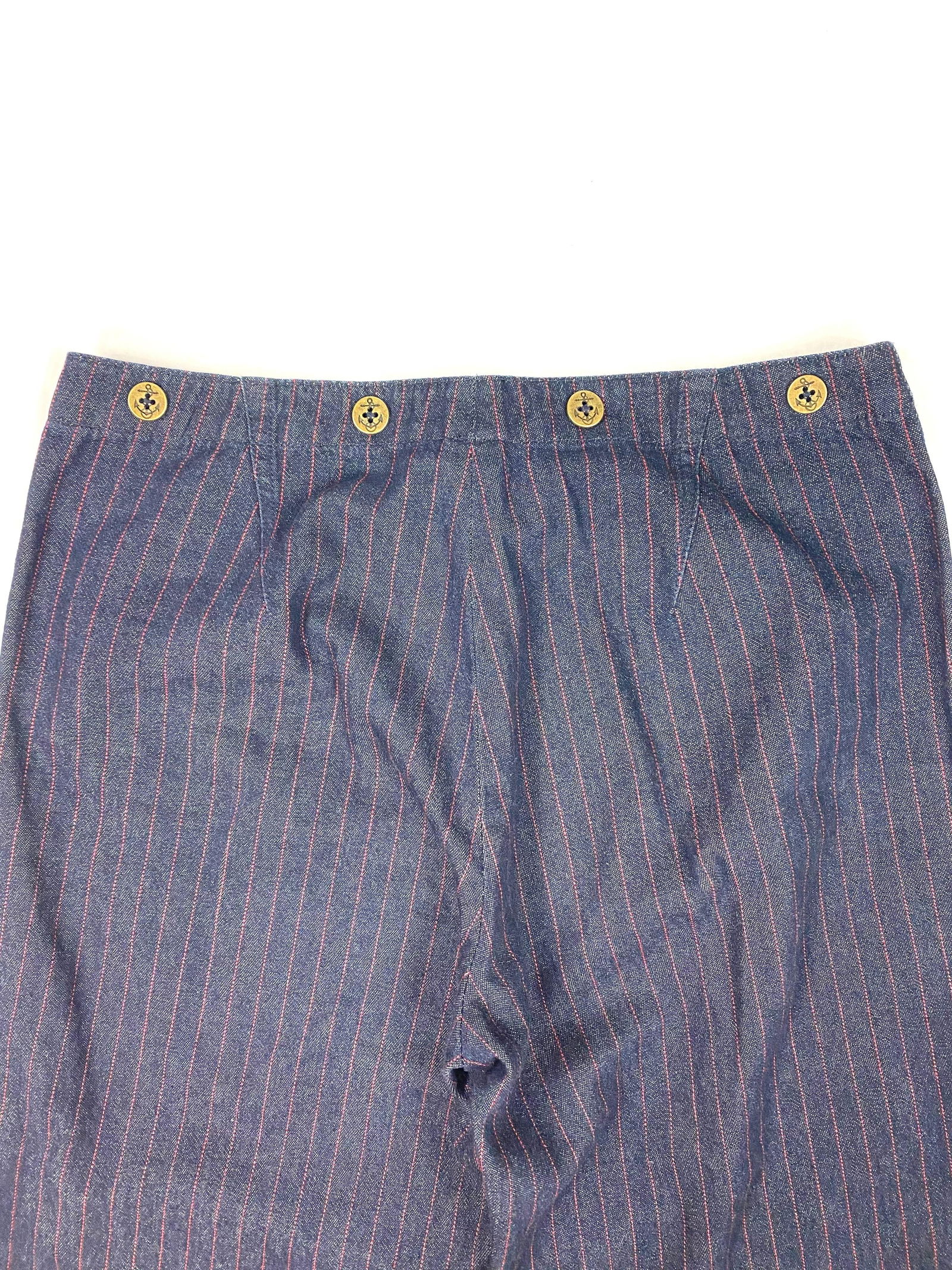 Lauren Jeans Company Ralph Lauren Dark Blue Straight Jeans, Size 4 - 20