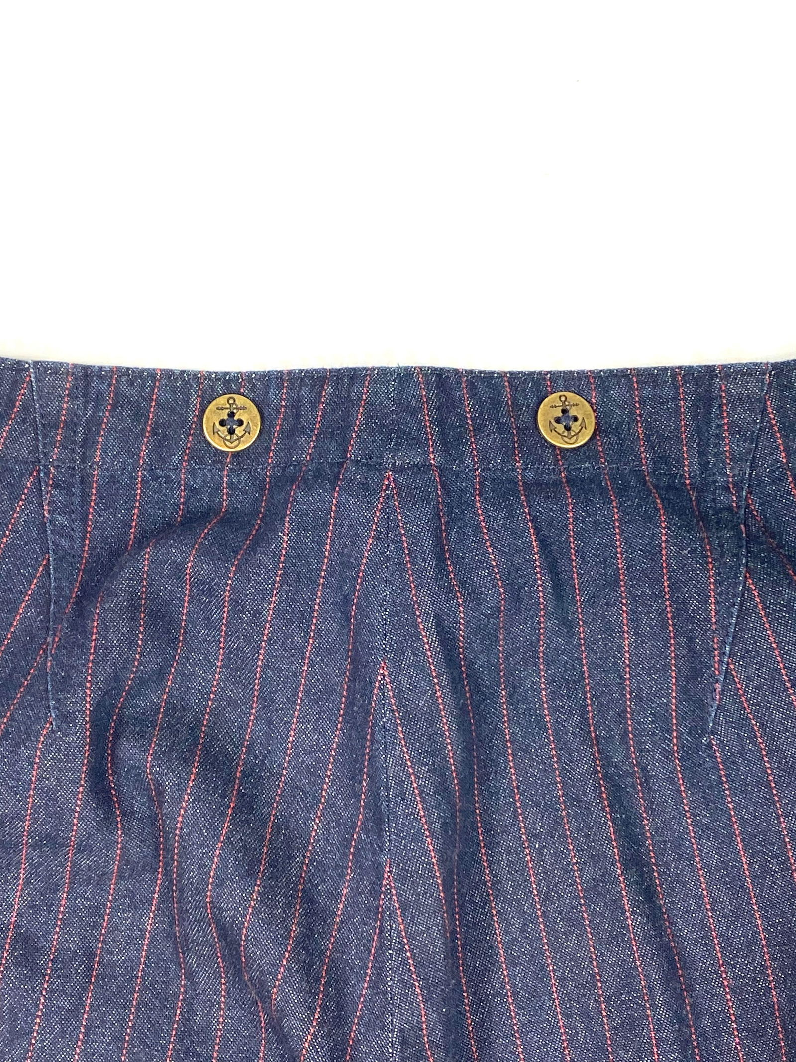 Lauren Jeans Company Ralph Lauren Dark Blue Straight Jeans, Size 4 - 5