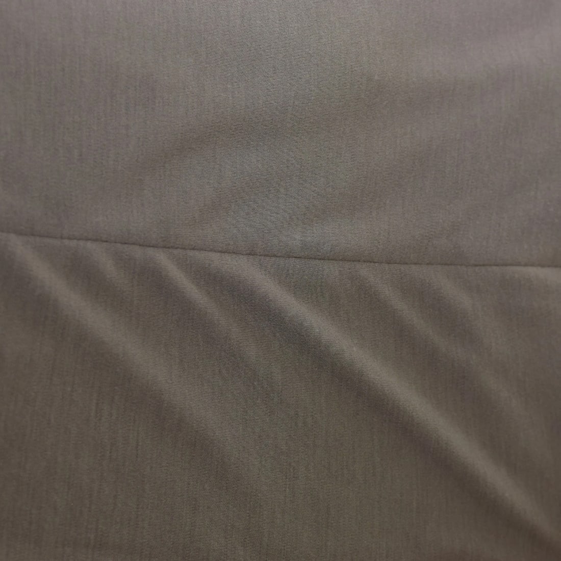 Joseph Taupe Wool & Leather Panel Bodycon Longsleeve Draped Dress – Size 36 - 7