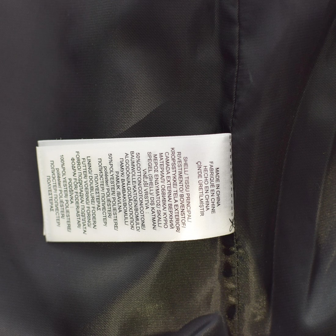 Ralph Lauren Black Hooded Parka Jacket Gold Hardware Size M Lauren series Belted - 4