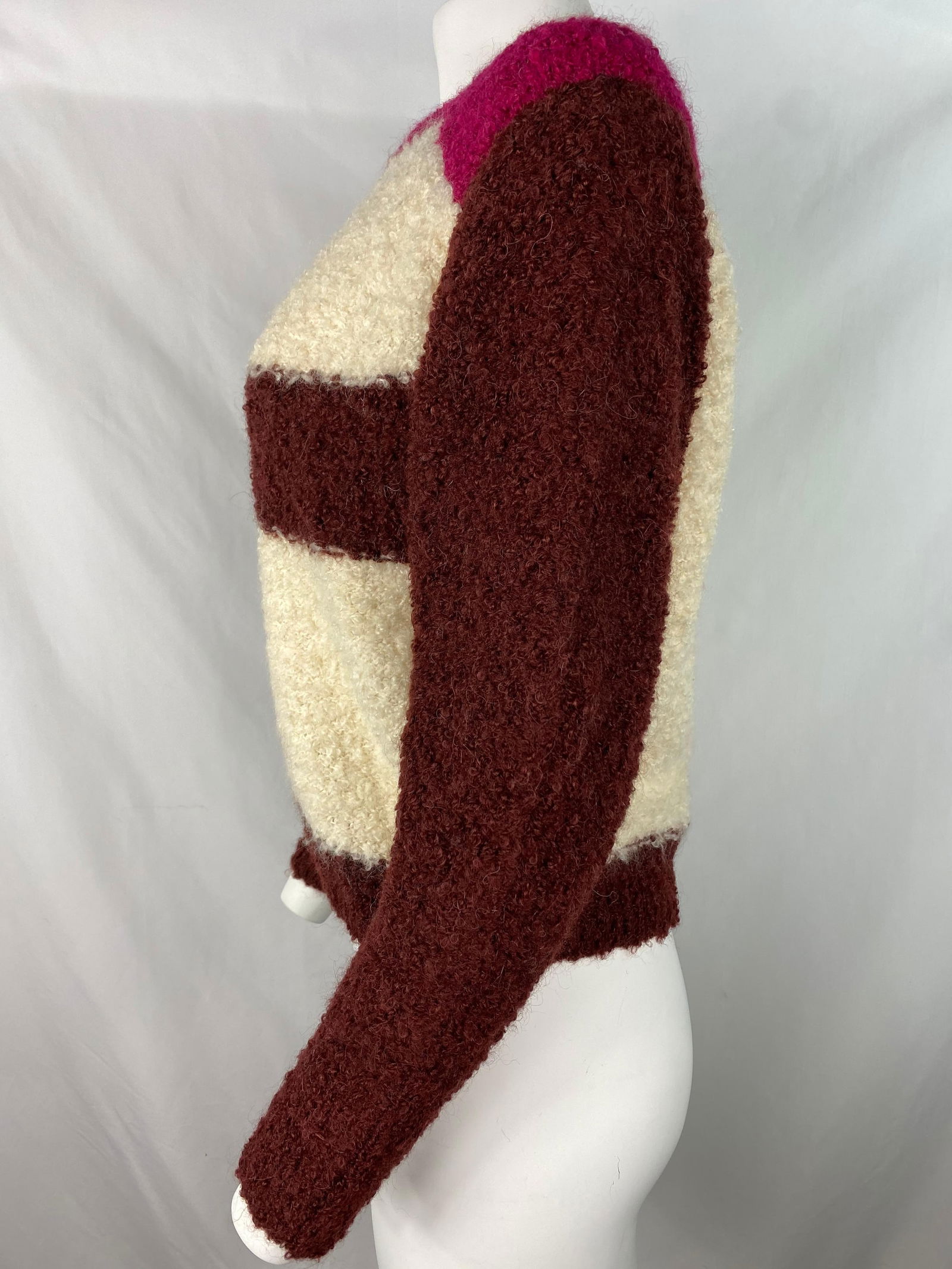 Isabel Marant Multicolor Mohair Pullover Sweater, Size 38 - 18