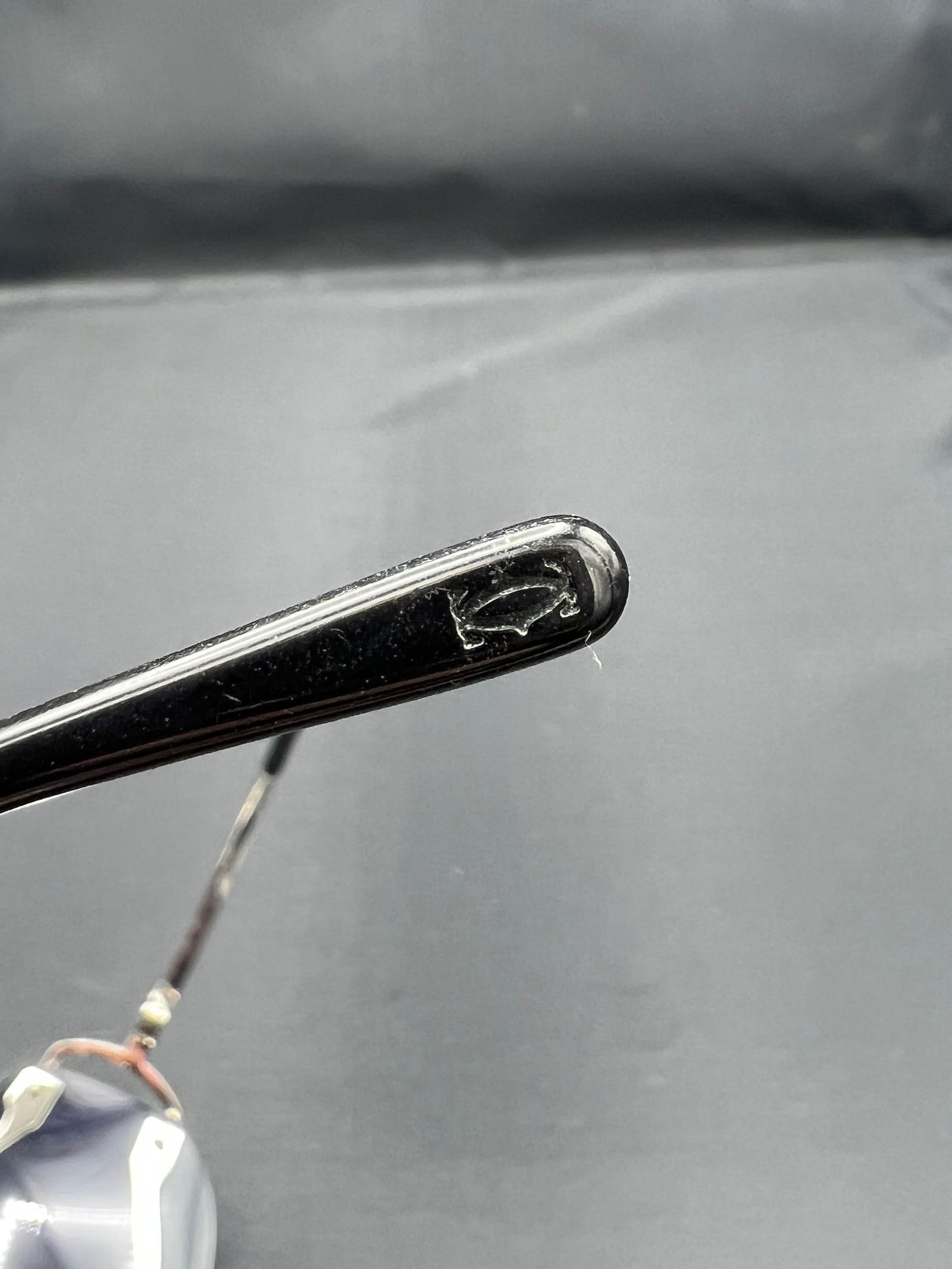 Vintage Cartier Paris Oval Sunglasses w/ Case - 11