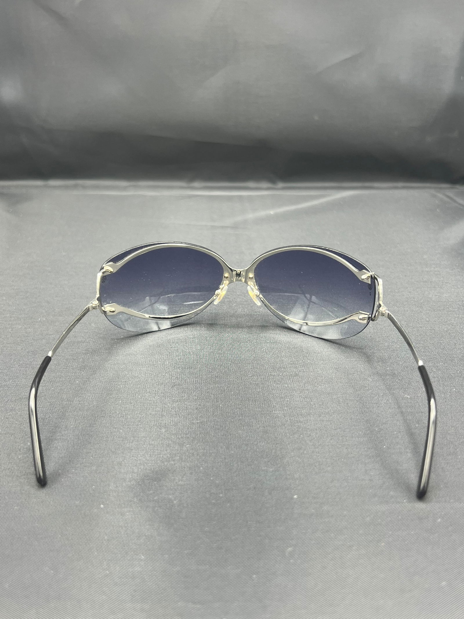 Vintage Cartier Paris Oval Sunglasses w/ Case - 19