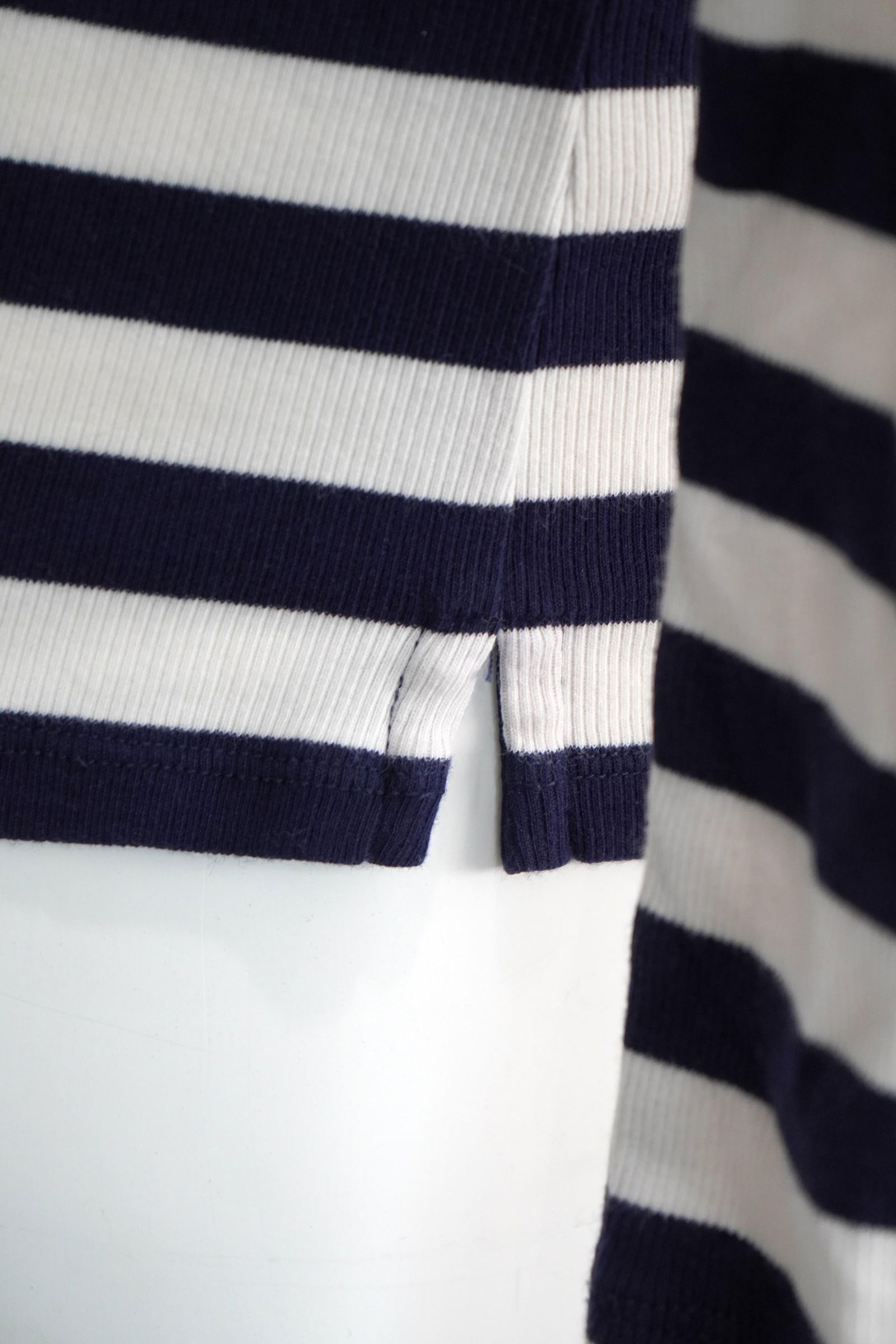 Ralph Lauren Navy & White Striped Long Sleeve Top - 5