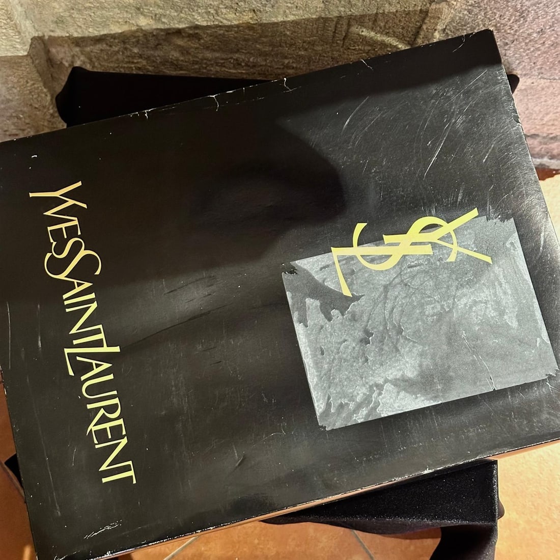 YVES SAINT LAURENT "Bathroom Set" Rug/2 Guest Towels/1 Face Towel - 7