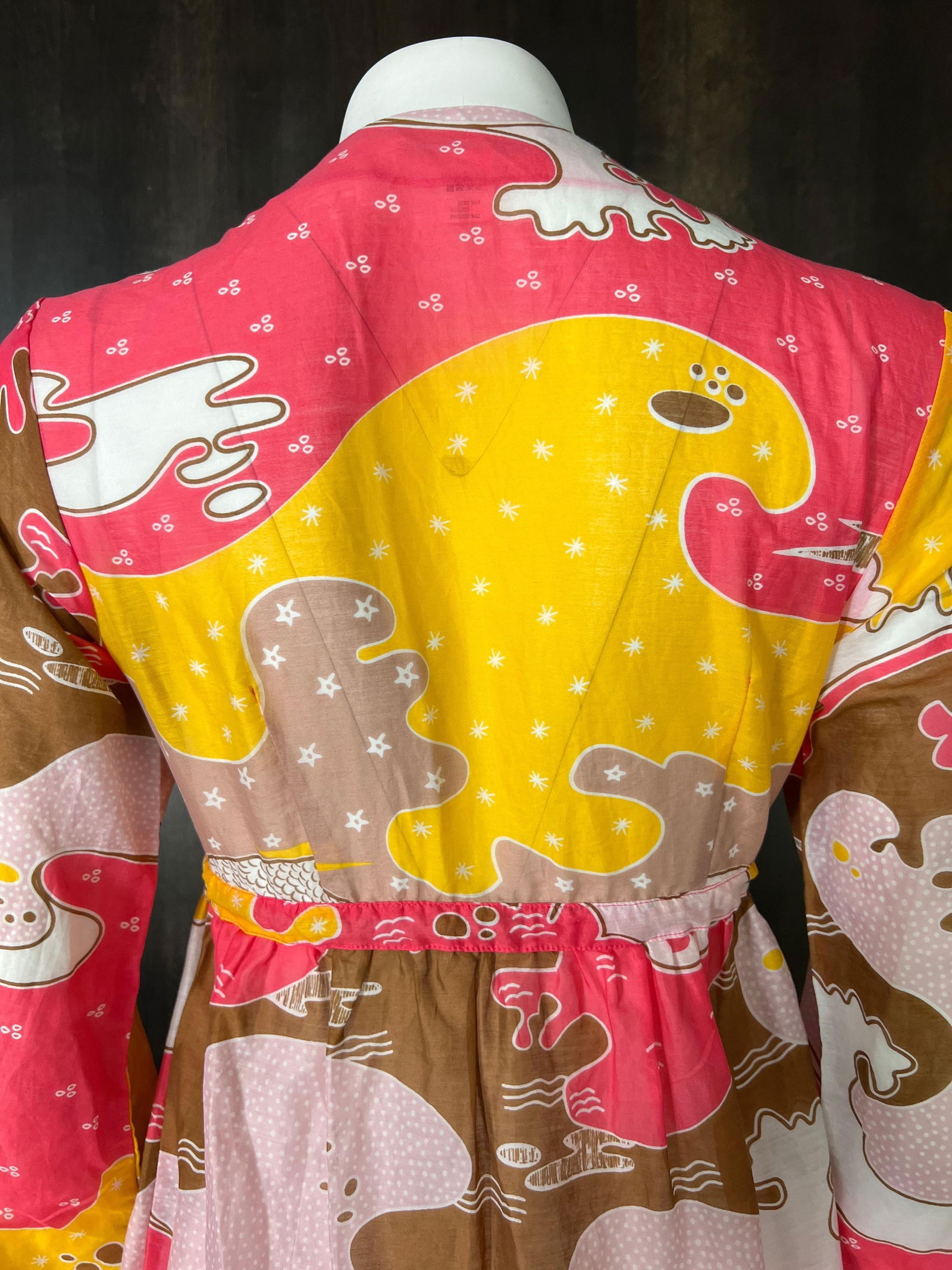 Diane von Furstenberg Multicolored Tunic Cover Up Top, Size XS - 11