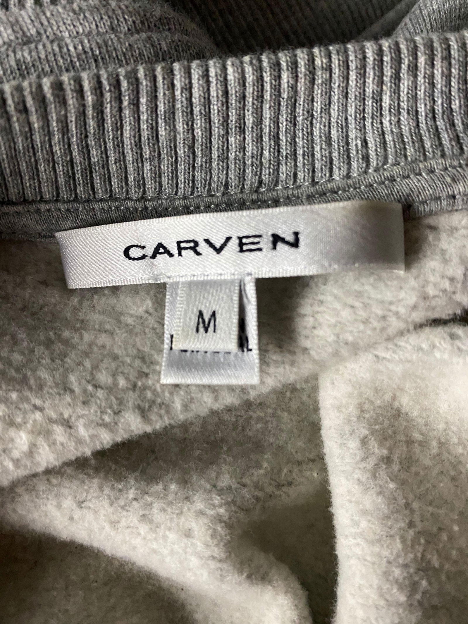 Carven Grey Sweatshirt Pullover Top, Size Medium - 14