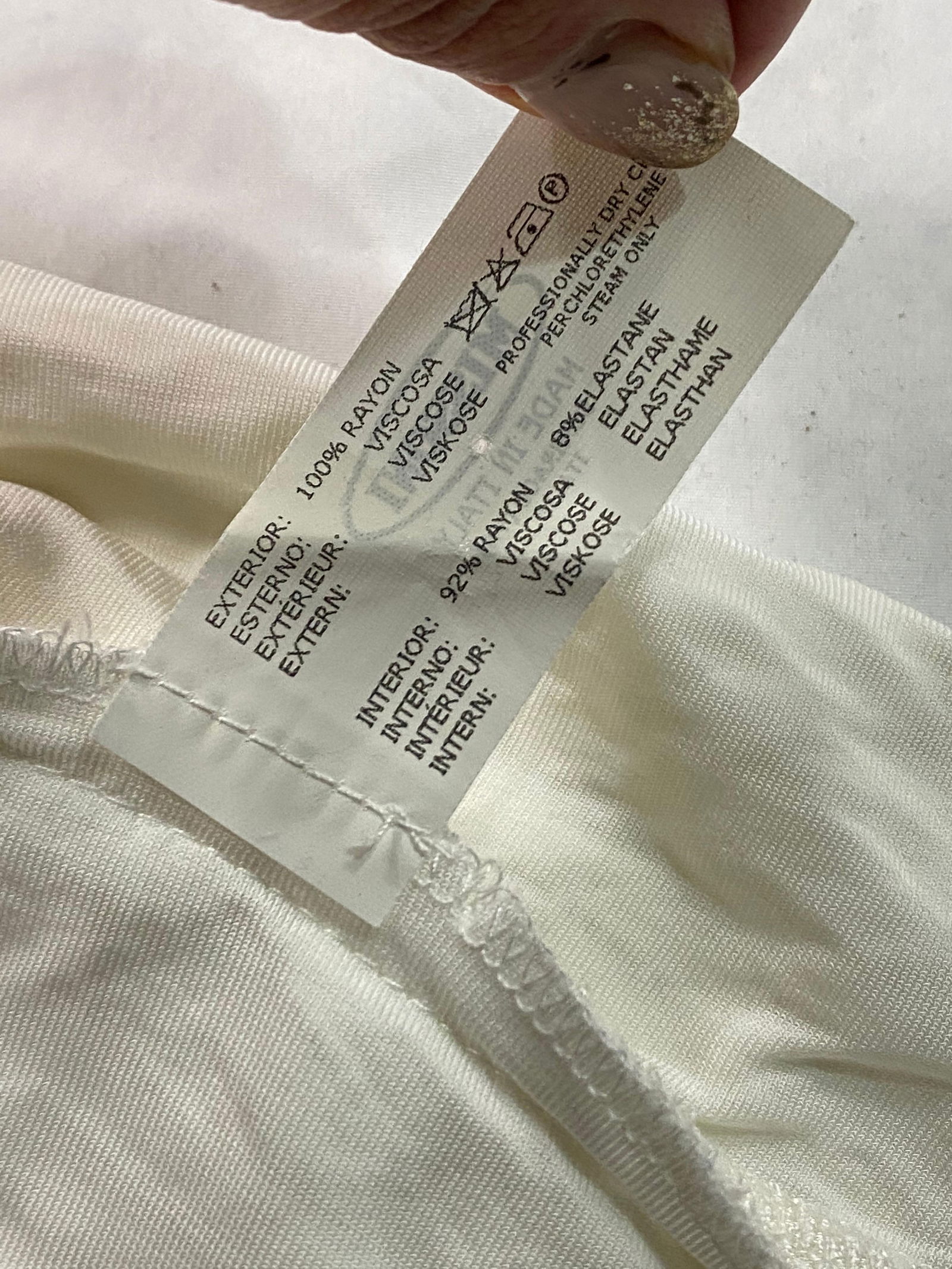 Vintage Missoni White Capri Pants - 15