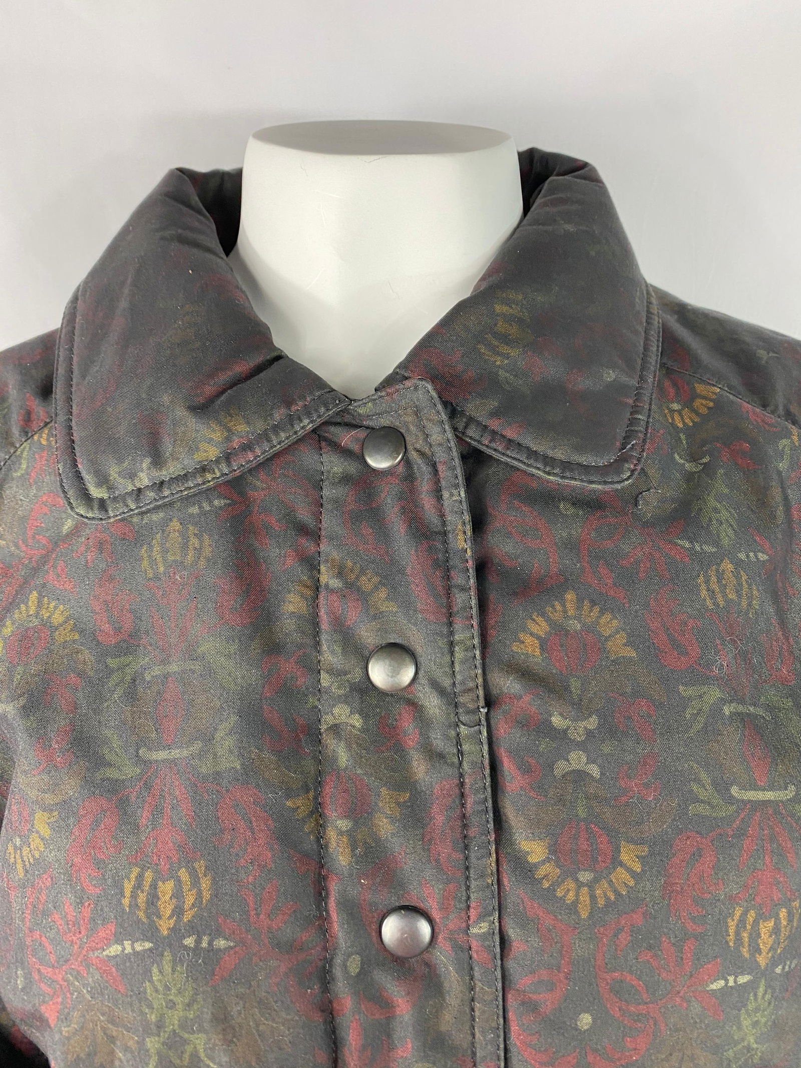 Vintage Missoni Sport Black/ Brown Floral Jacket - 17