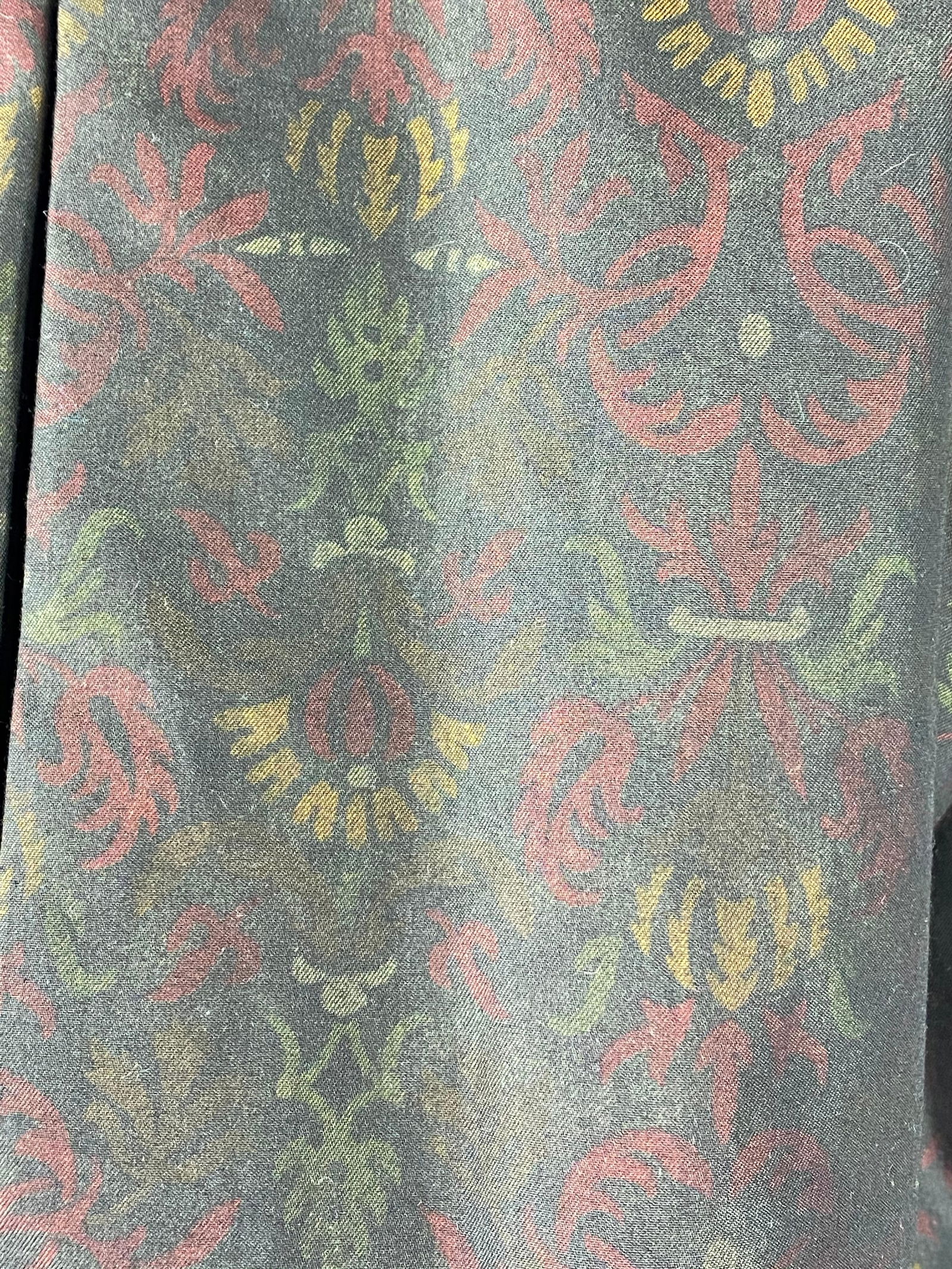 Vintage Missoni Sport Black/ Brown Floral Jacket - 3