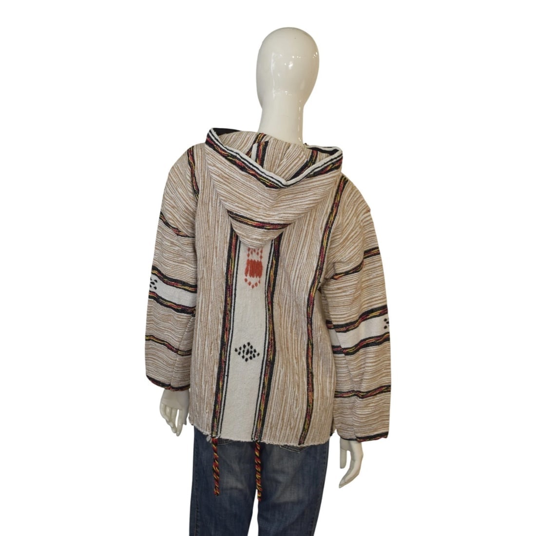 Authentic Bedouin-Style Handwoven Jacket – Made in Morocco - Unisex - 2