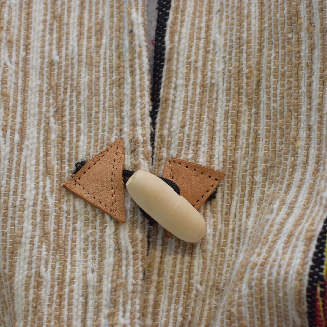 Authentic Bedouin-Style Handwoven Jacket – Made in Morocco - Unisex - 3