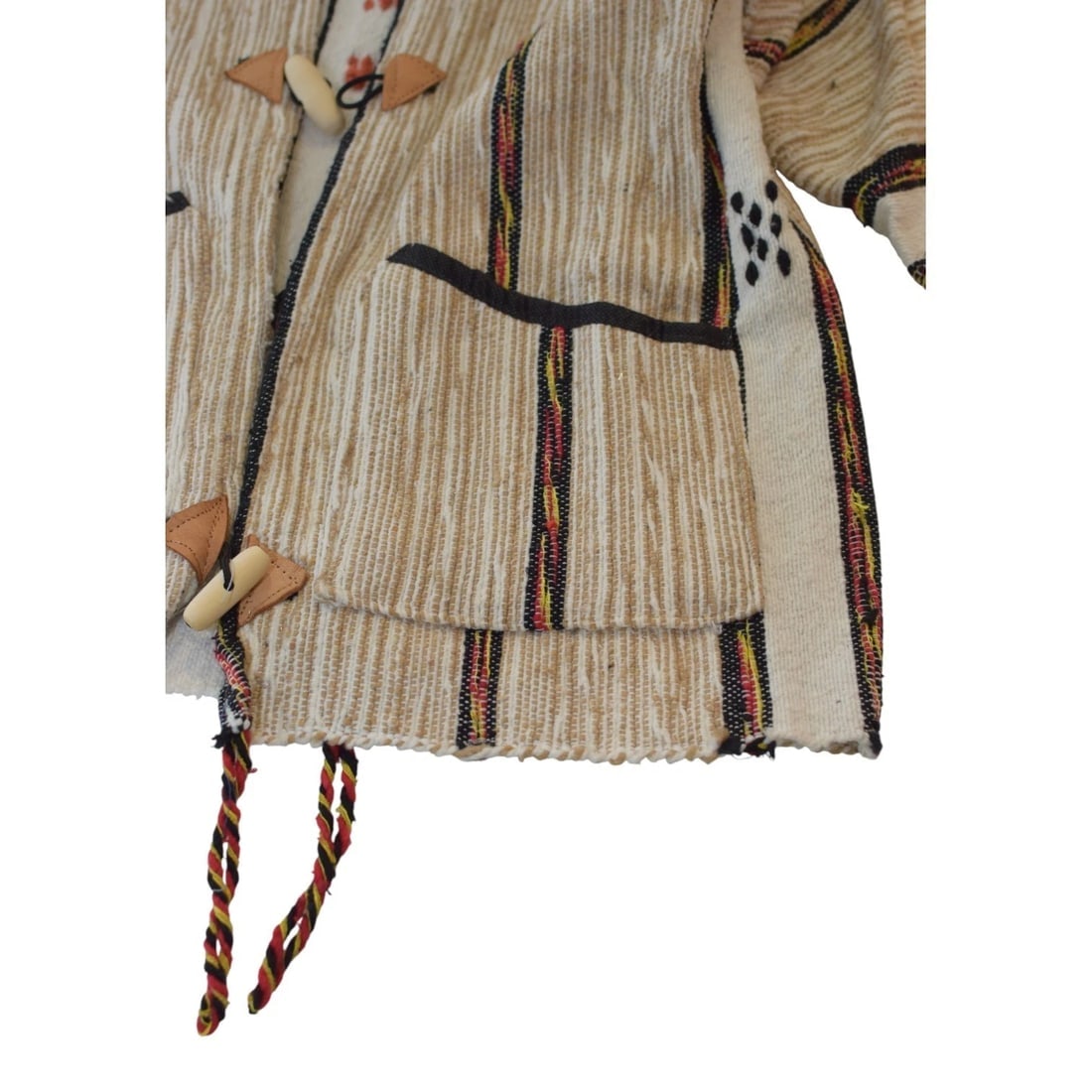 Authentic Bedouin-Style Handwoven Jacket – Made in Morocco - Unisex - 4