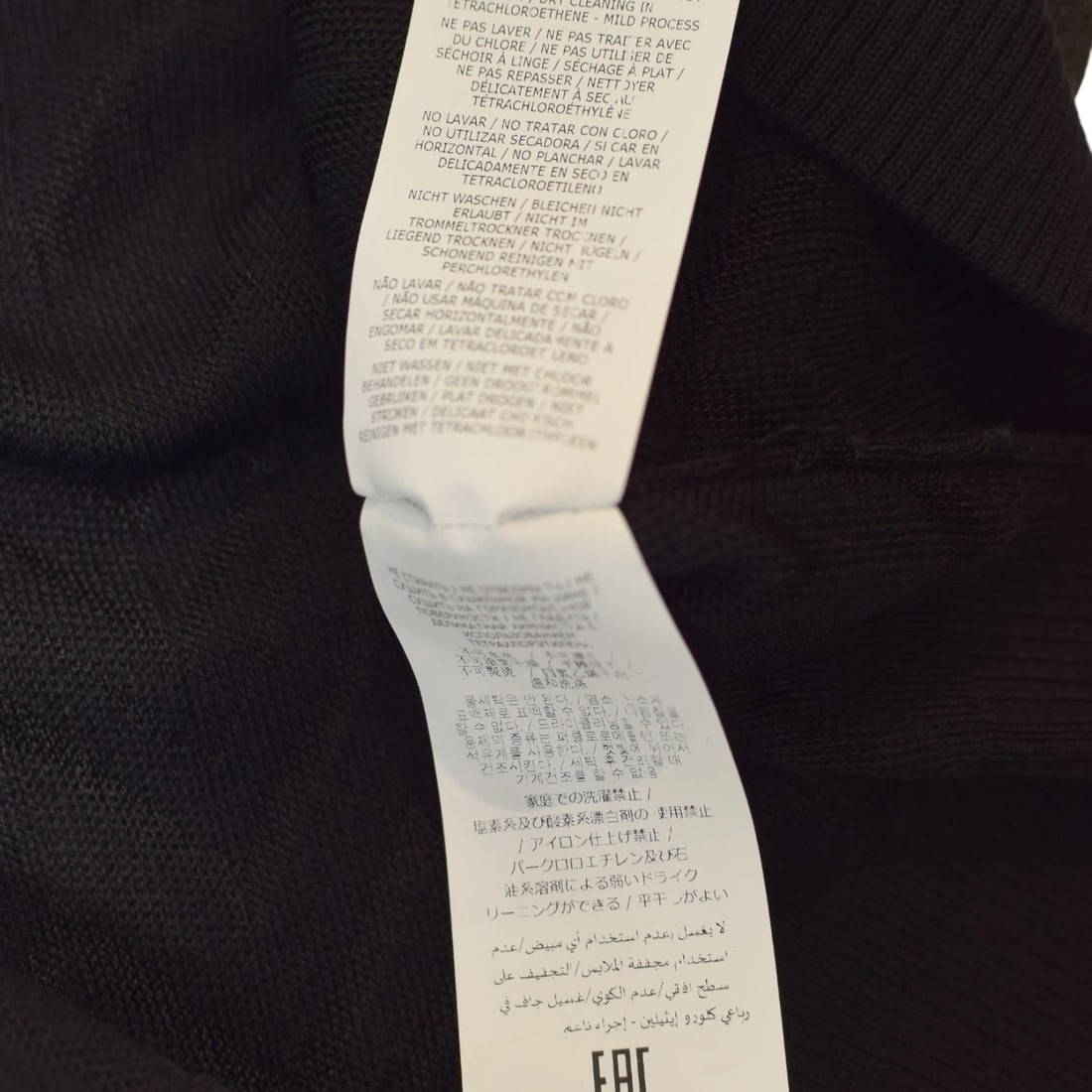 Missoni Black Chevron Knit Oversized V-Neck Sweater IT42 / M – Wool blend - 11