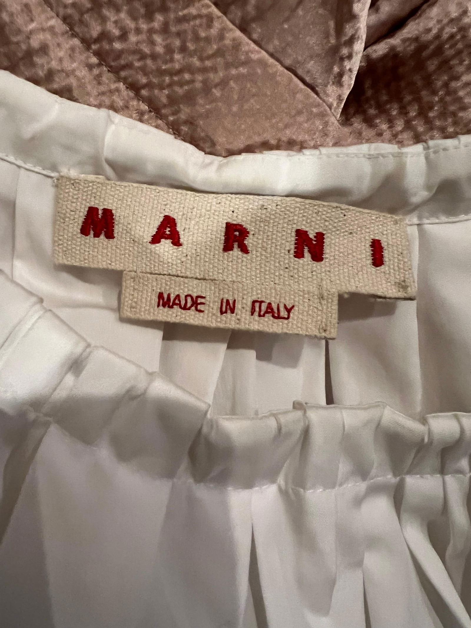 Marni White Top Blouse, Size 40 - 3