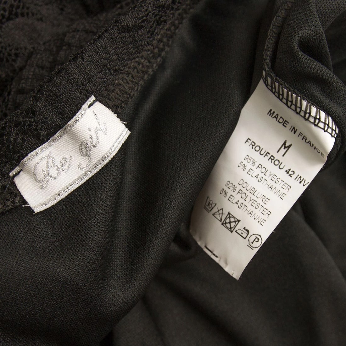 Be Girl Strapless Lace Bustier with SweetHeart Neckline Top SZ M - 6