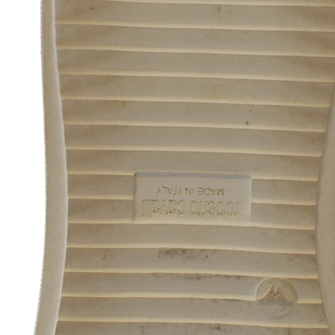 Roberto Cavalli Black Leather Studded Crystal Slip-On Sneaker Platform Shoes 8 - 7