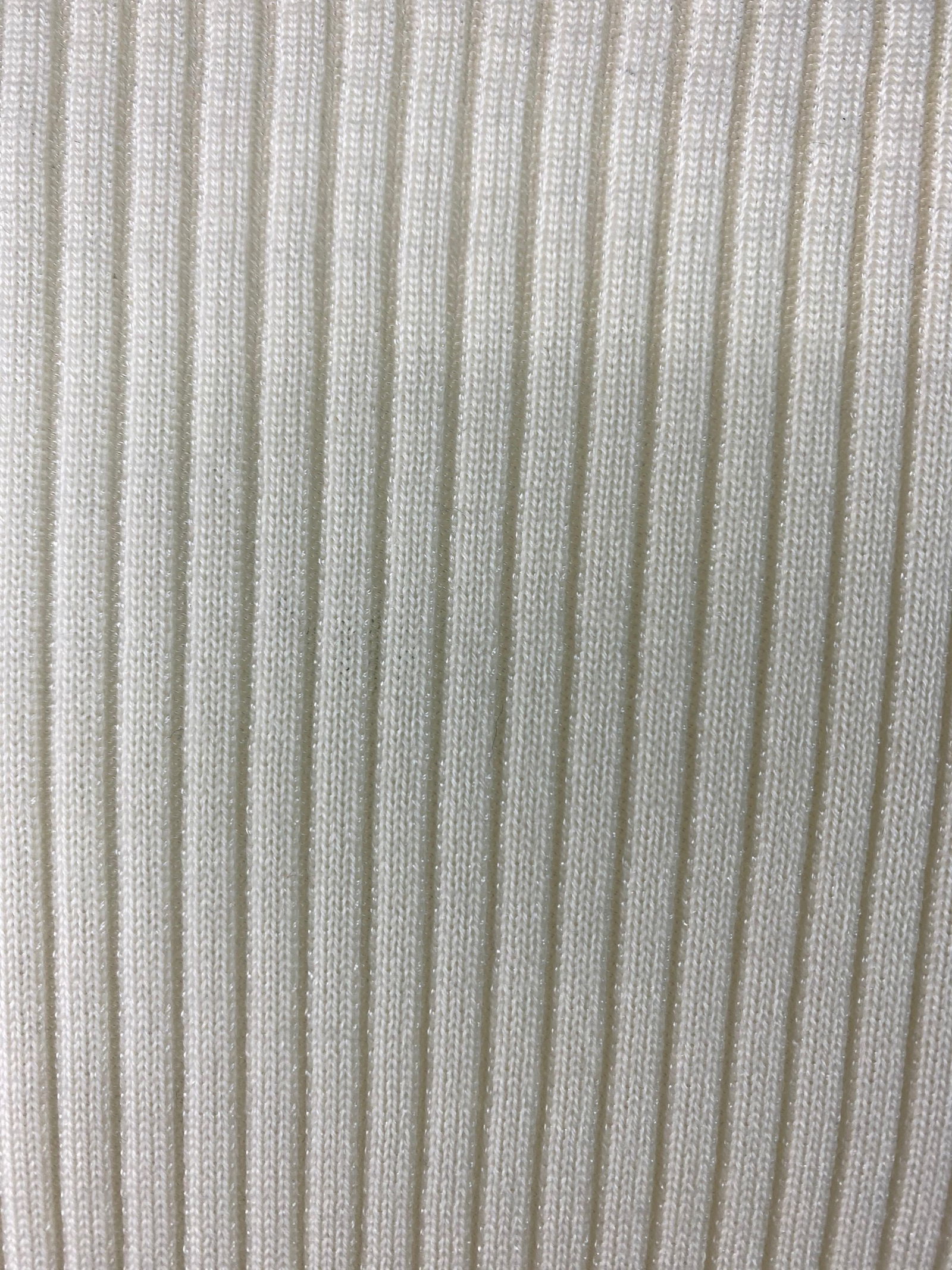 CELINE Cream/ Ivory Knit Top, Size Large - 10