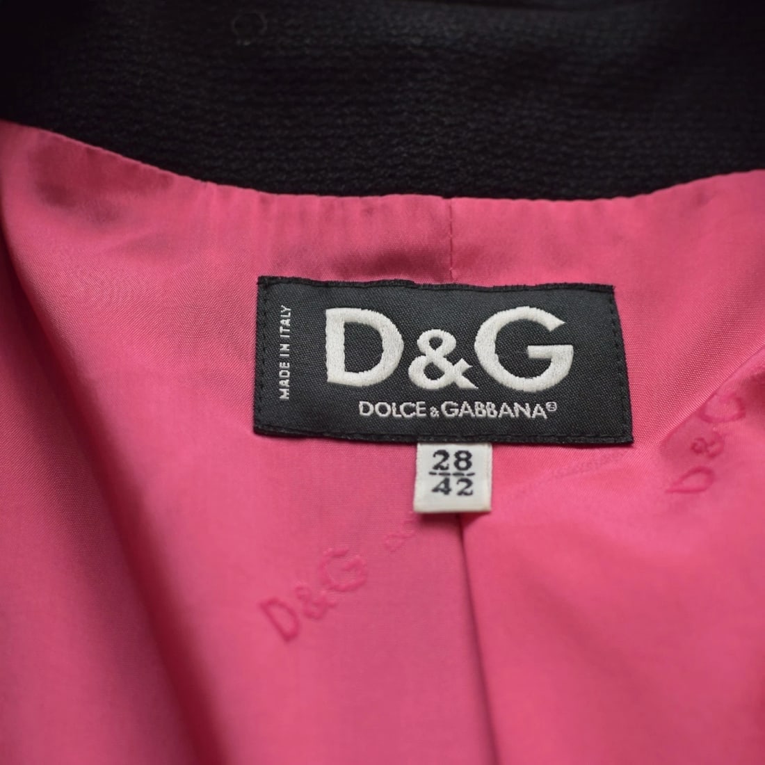 Dolce & Gabbana D&G Black Wool Blend Tailored Long Coat – Women’s Size 42 - 3