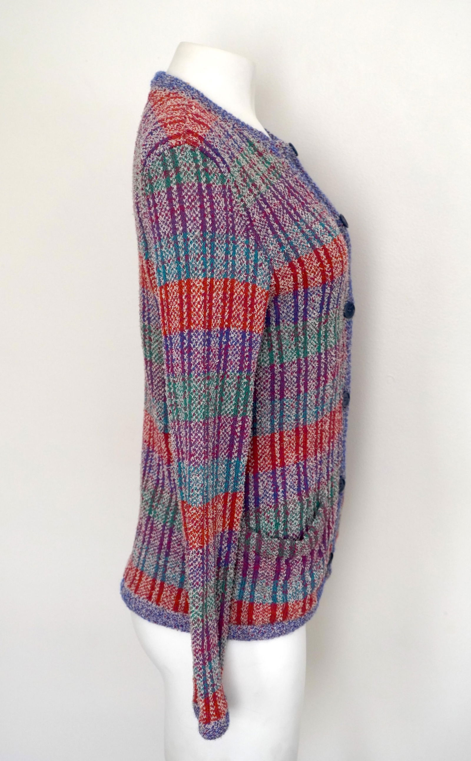 Missoni Colorful Striped Cardigan Sweater - 15