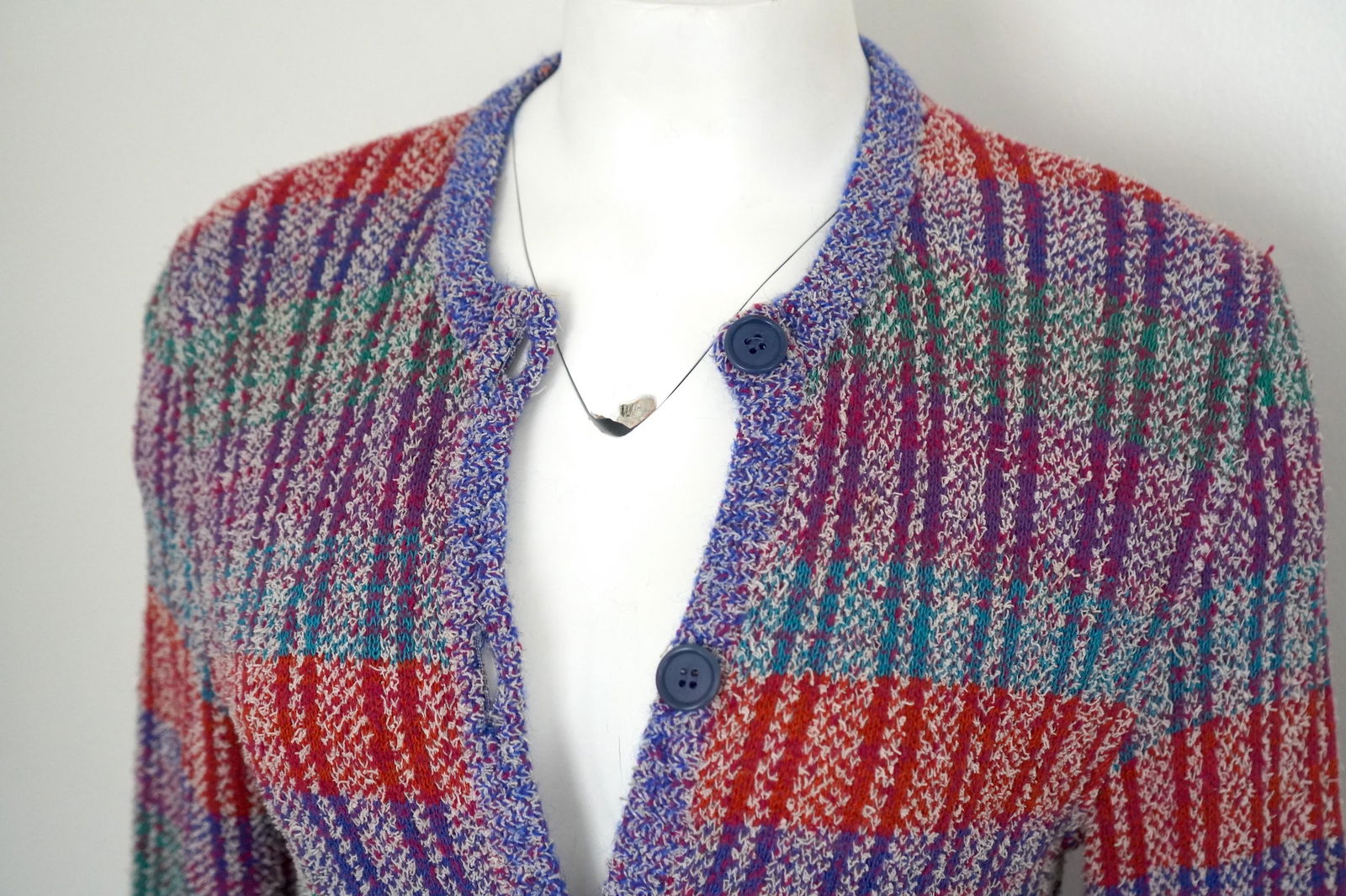 Missoni Colorful Striped Cardigan Sweater - 17