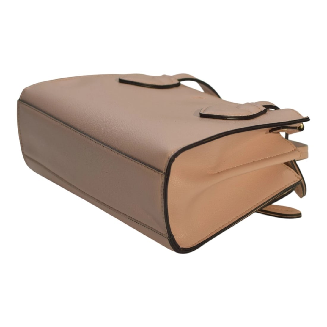 My Twin Twinset Nude Pink Embellished Handbag with Detachable Pouch & Strap - 14