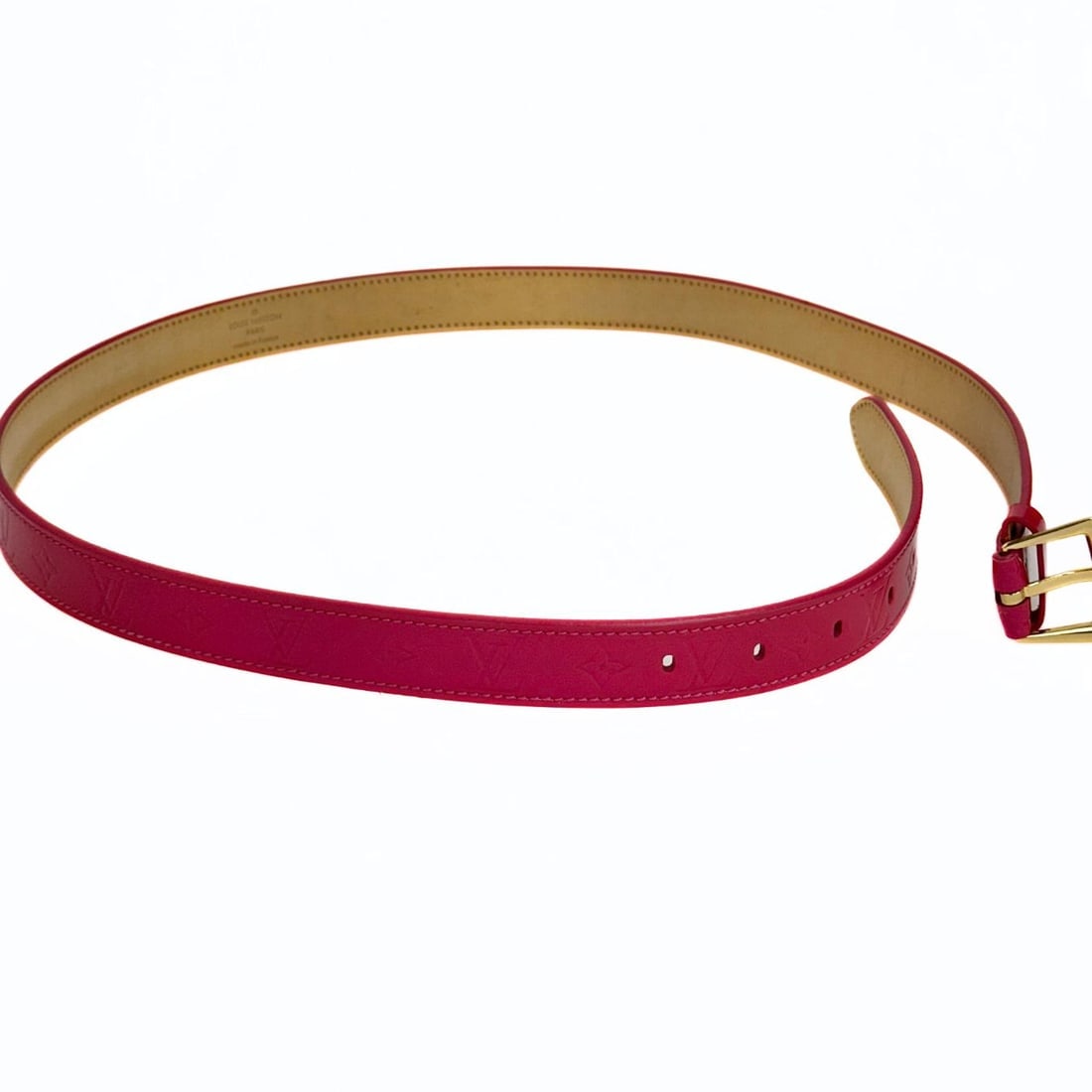LOUIS VUITTON women's belt in monogram patent leather (Cm 108) - 5