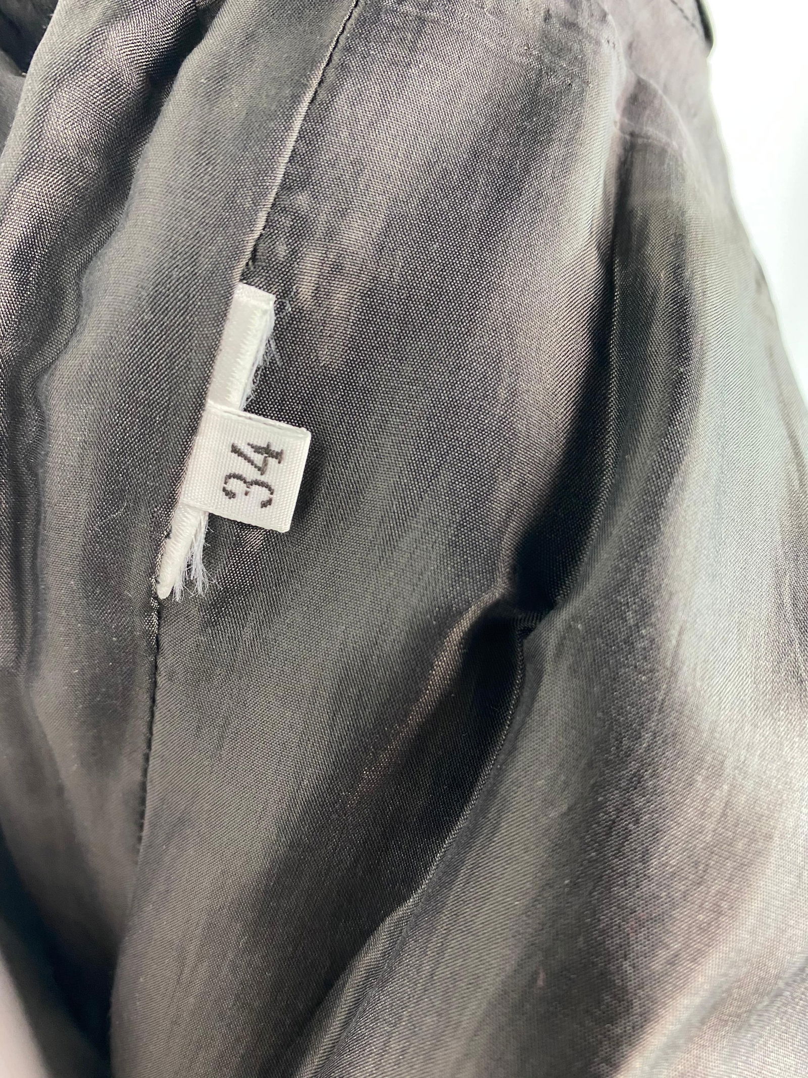 Jil Sander Black Long Sleeves Top Jacket, Size 34 - 19