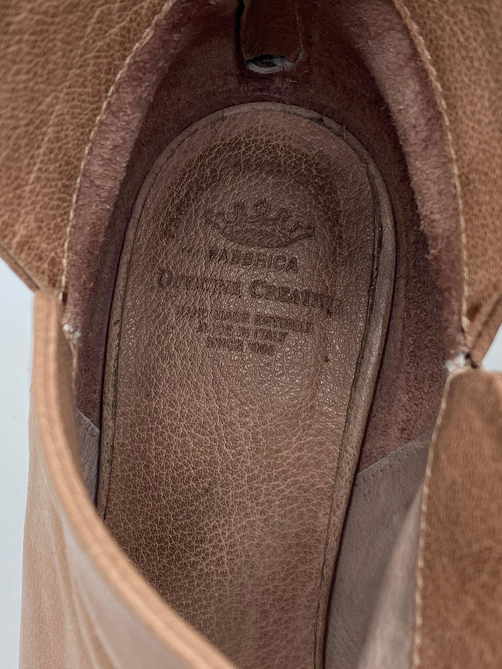 Officine Creative Beige Leather Heel Sandals, Size 39 - 17