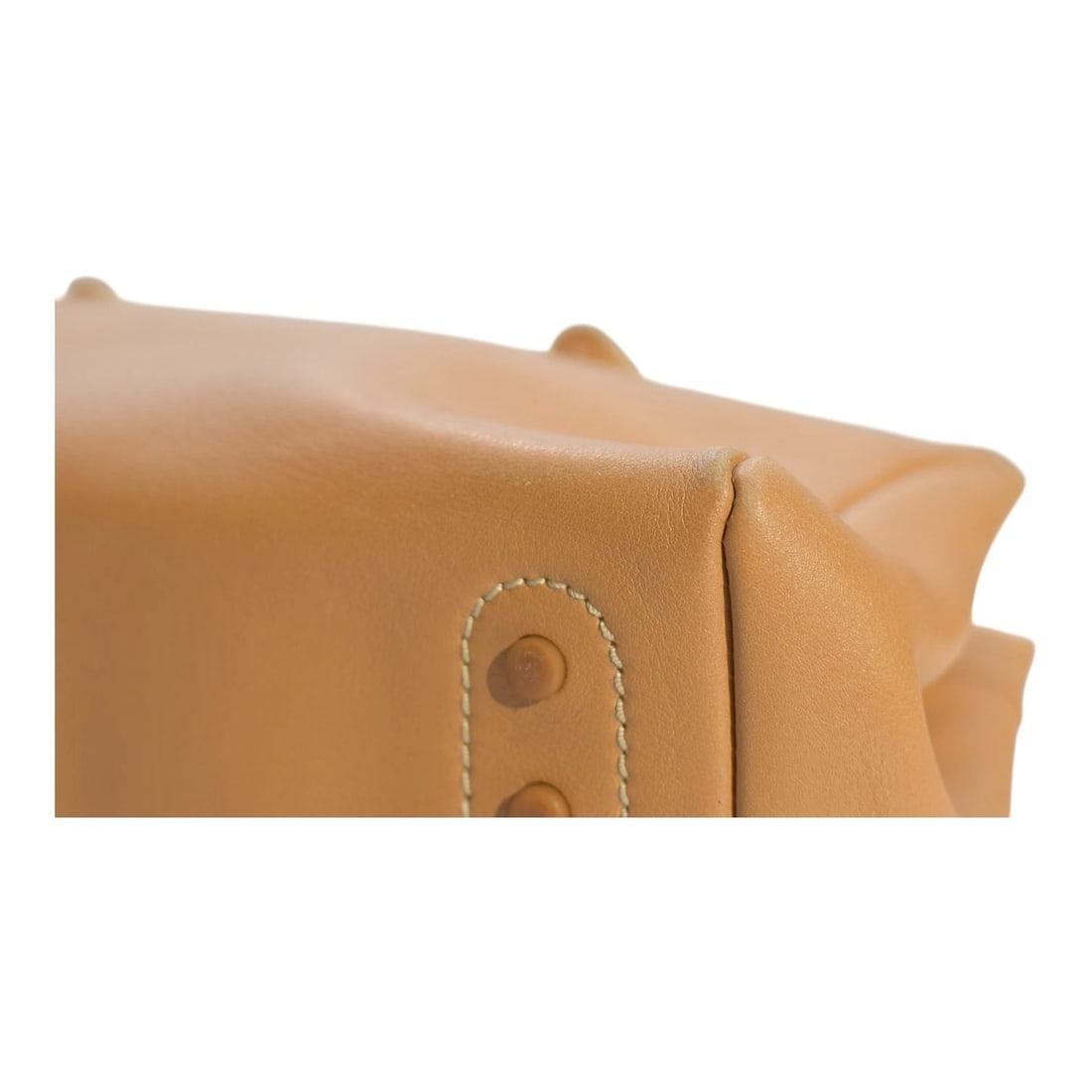 Tod's Caramel Leather Contrast stitching Top Handle Shoulder bag Handbag - 13