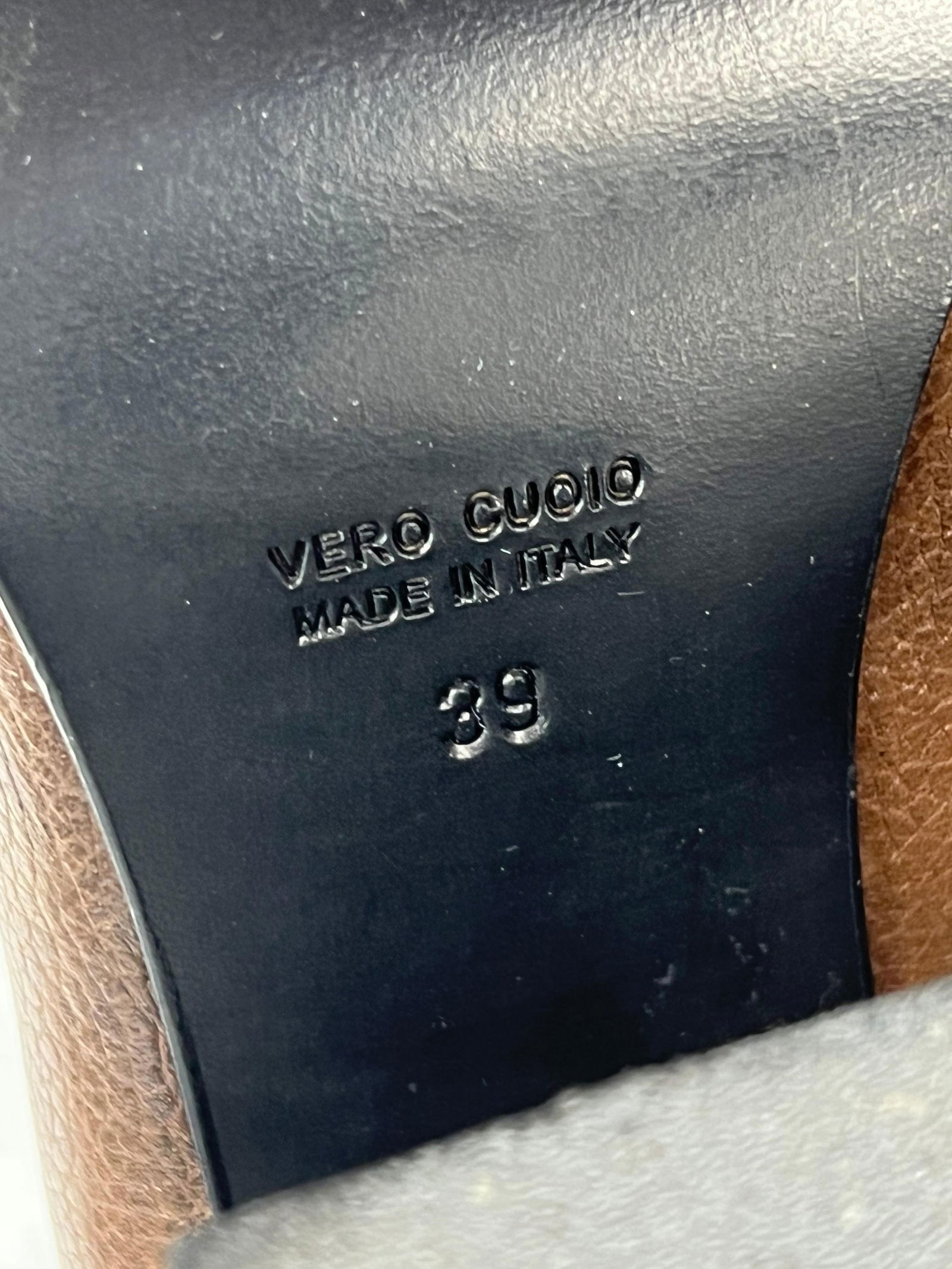 Giampaolo Viozzi Brown and Black Leather Western Ankle Boot, Size 39 - 10