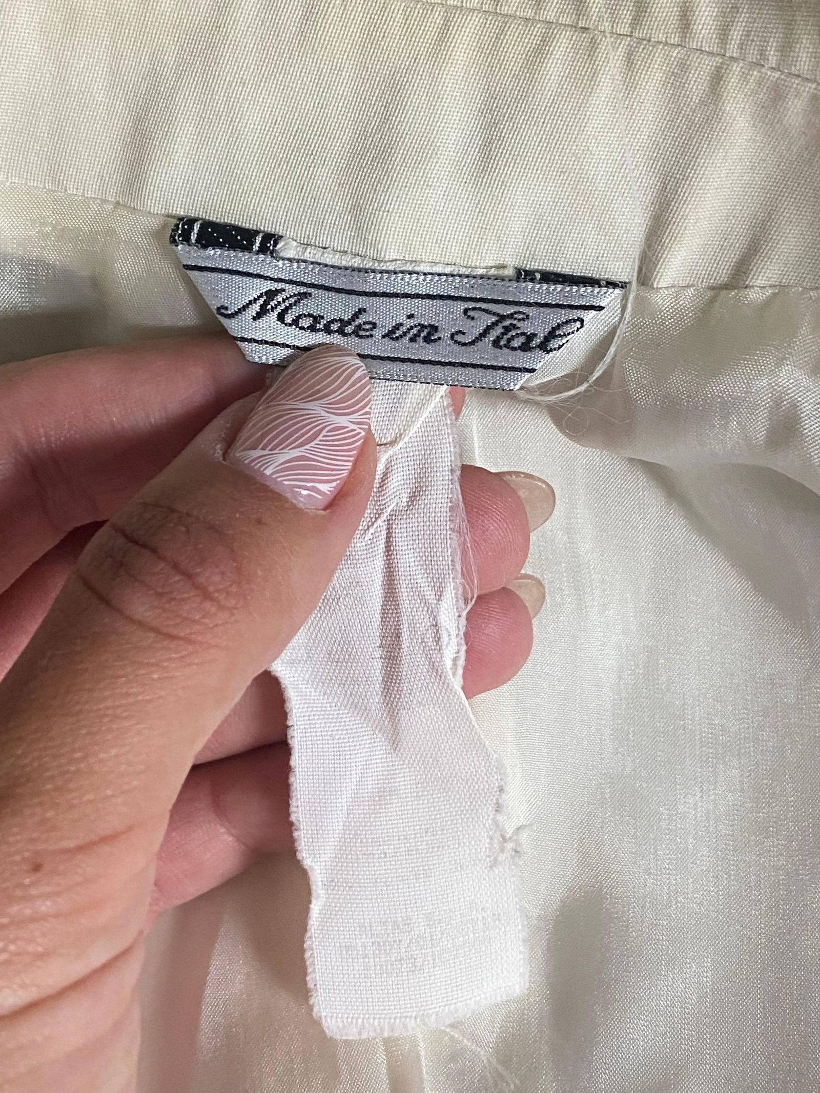 Gianni Versace White Blazer Jacket, Size 38 - 13