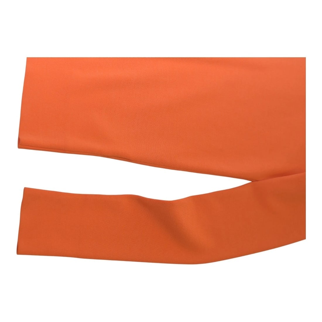 Barbour orange turtle neck long sleeve top blouse viscose size US 6 UK 10 EUR 36 - 4