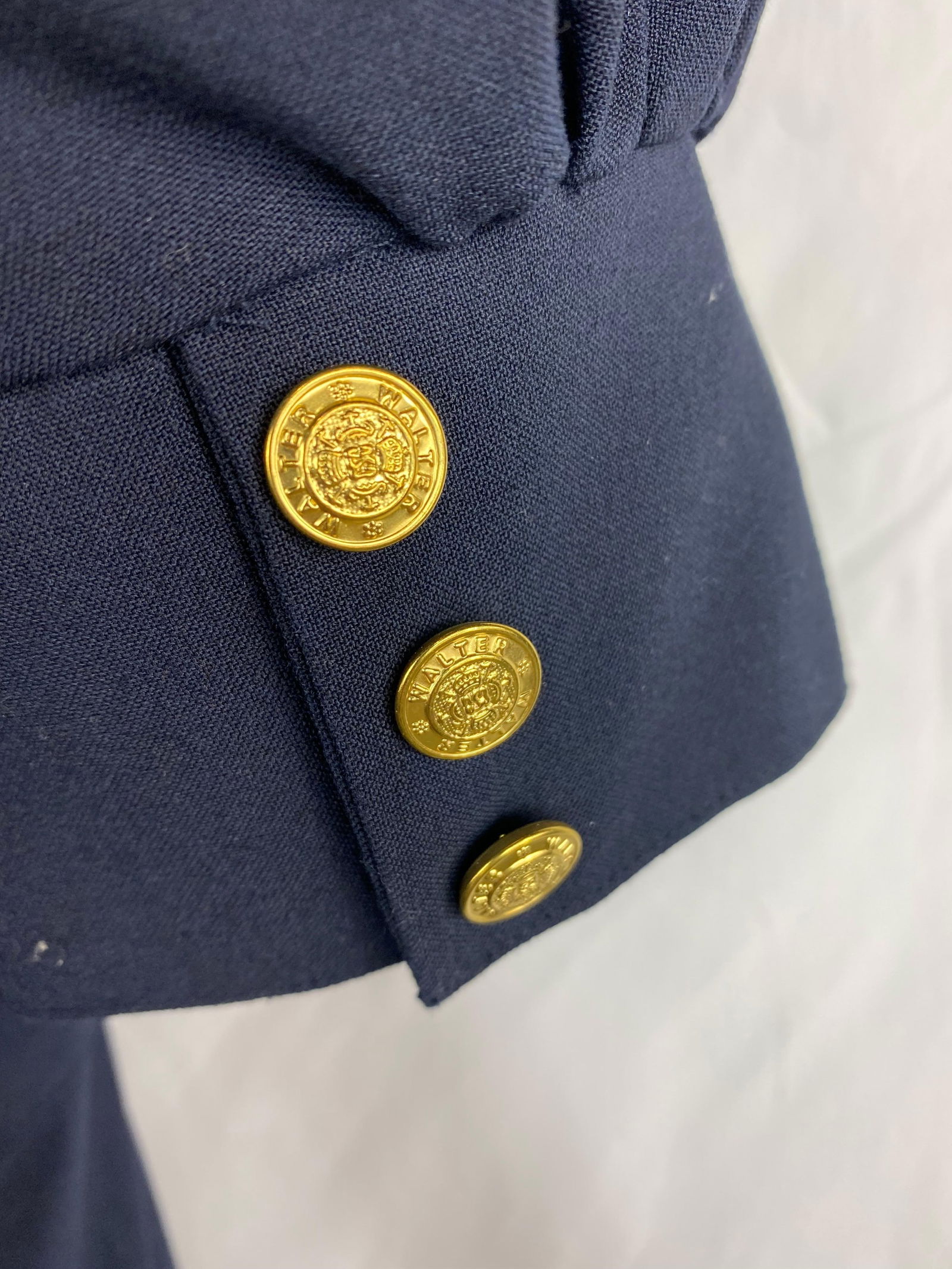 Walter Navy Mini Dress, Size 4 - 4