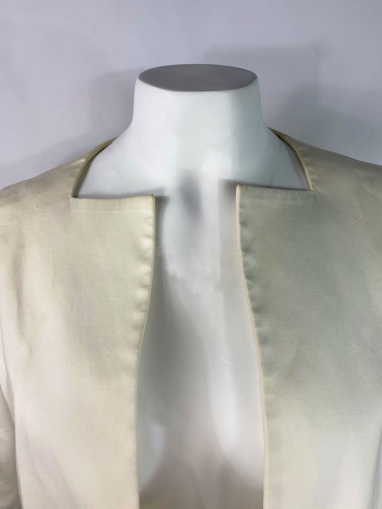 Dsquared2 Cream Cotton Cropped Blazer Jacket Size 44 - 8