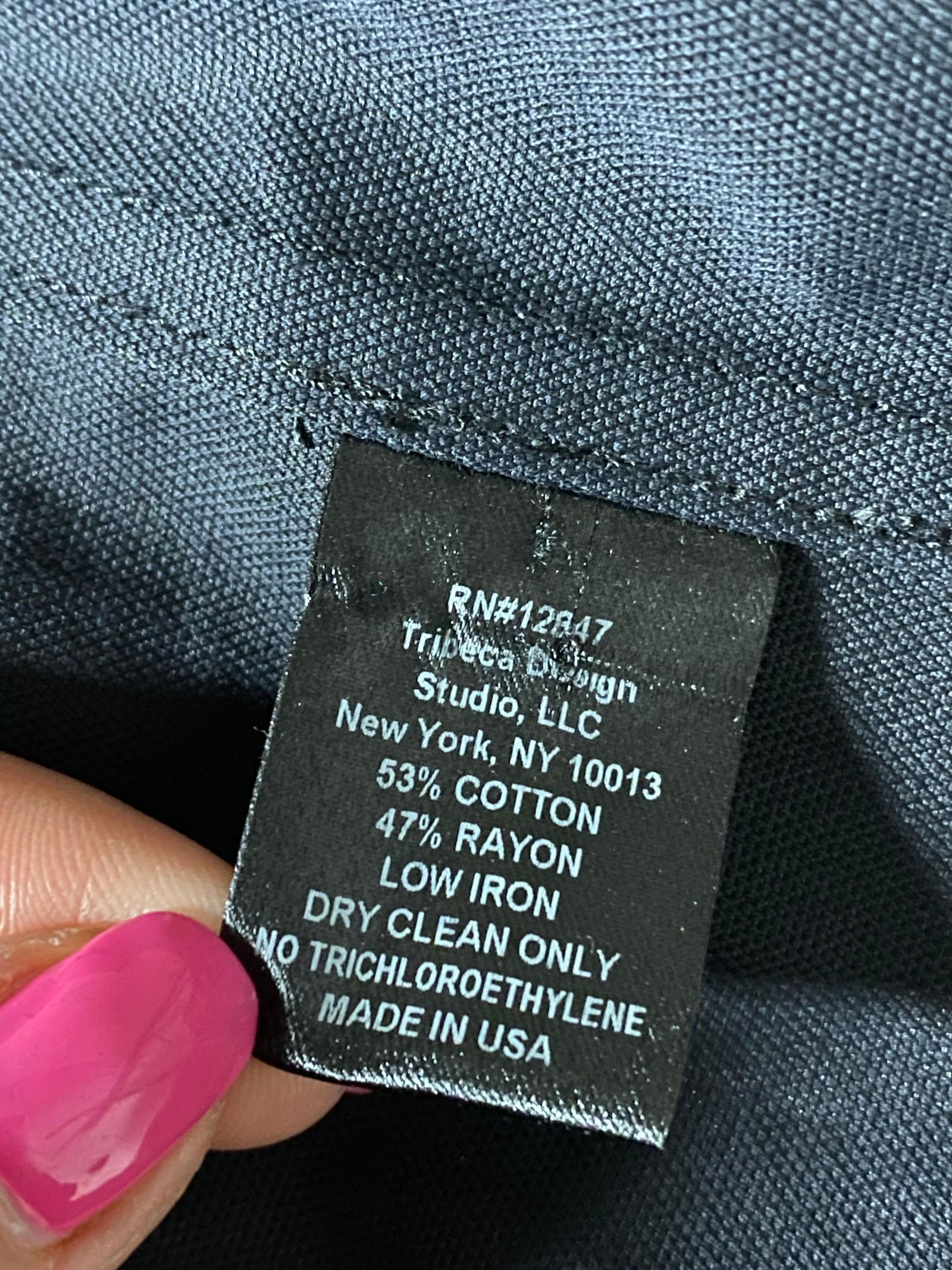 Nili Lotan Black Cotton Top, Size Medium - 14