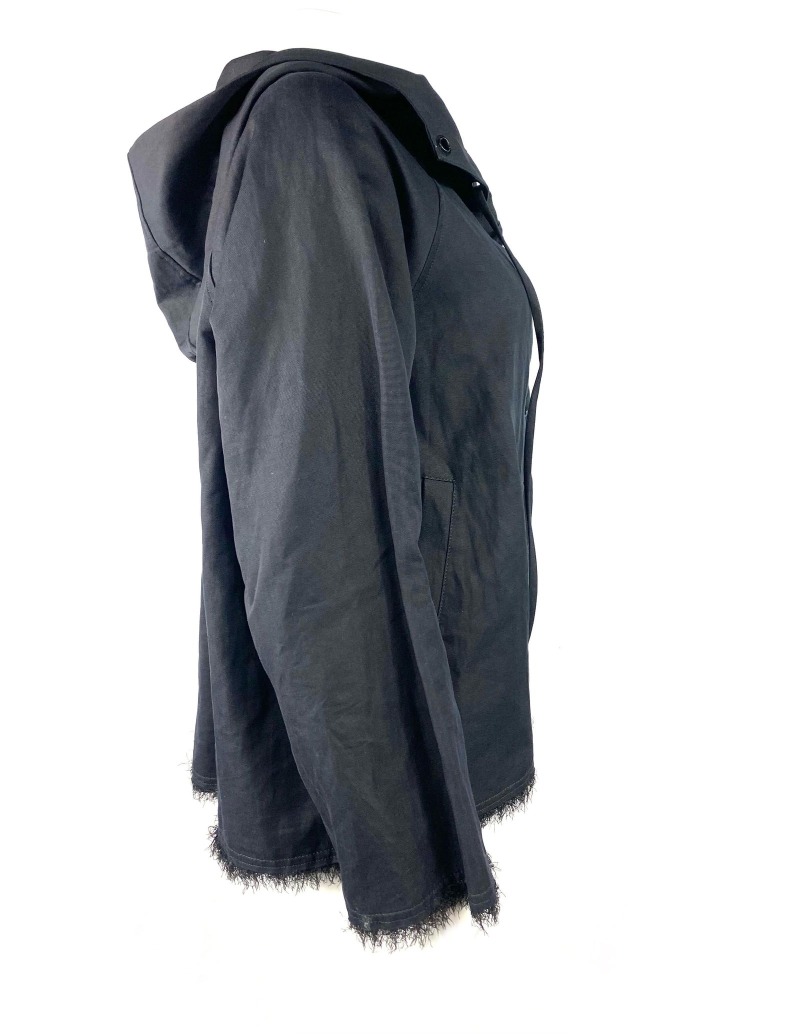 Nili Lotan Black Cotton Top, Size Medium - 4