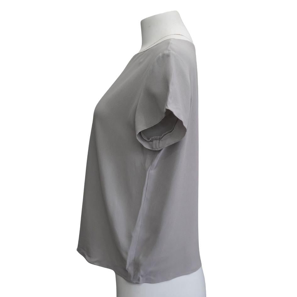 The Row Grey Blouse sz 6 - 10