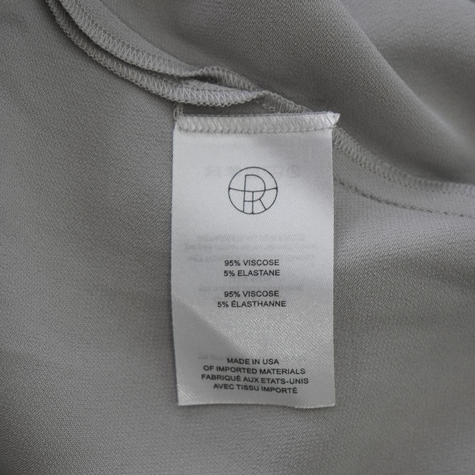 The Row Grey Blouse sz 6 - 13